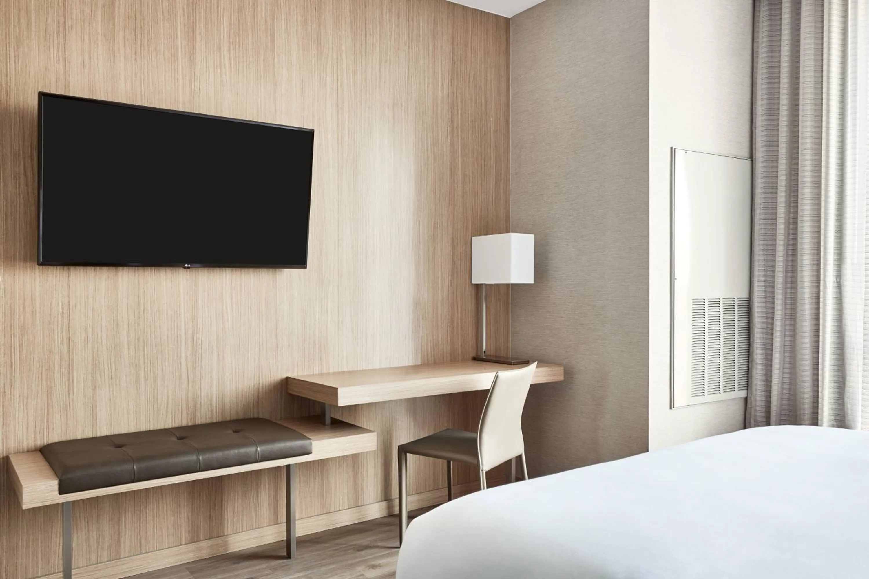 Photo of the whole room, Bed in AC Hotel by Marriott Dallas Frisco