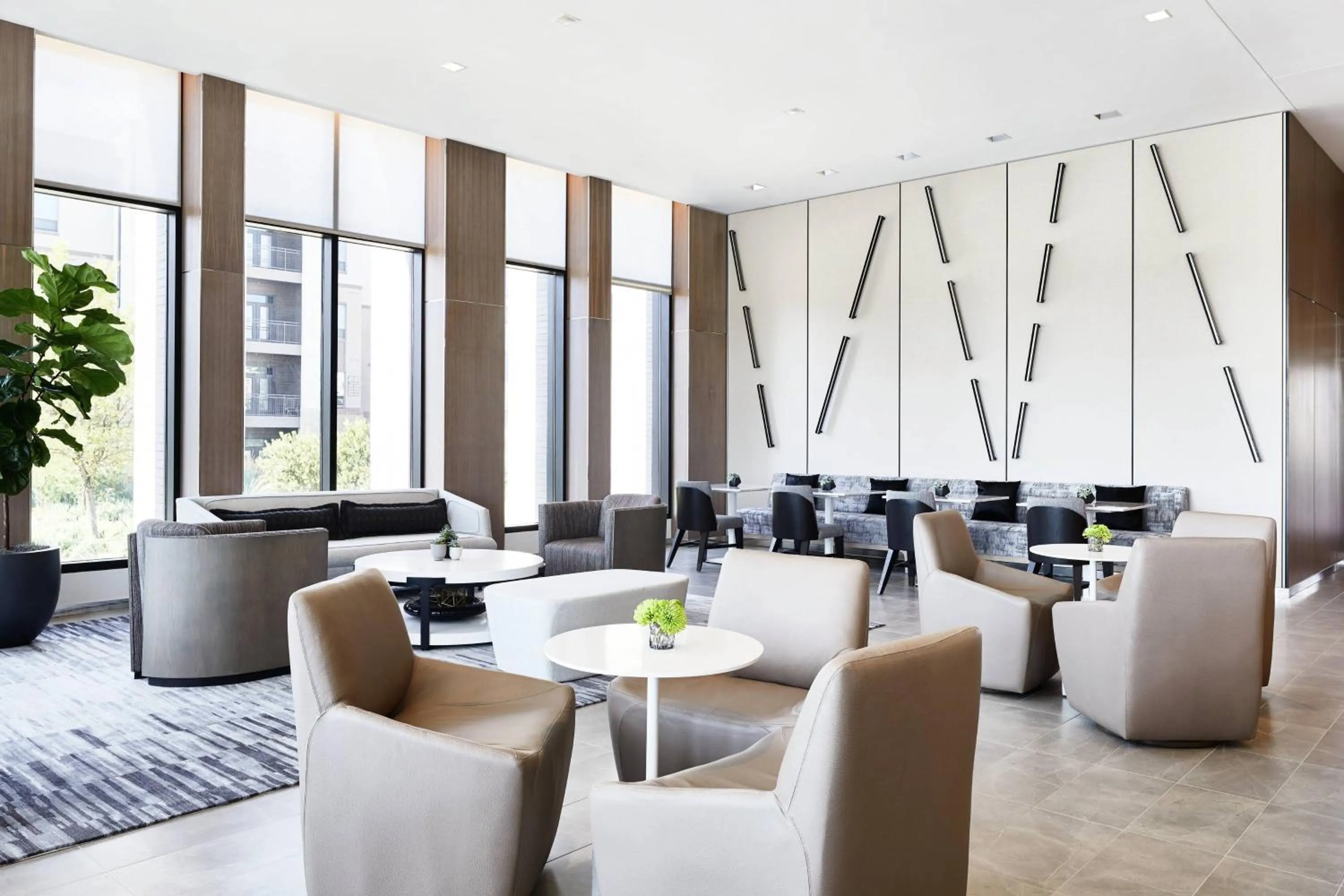 Lounge or bar in AC Hotel by Marriott Dallas Frisco