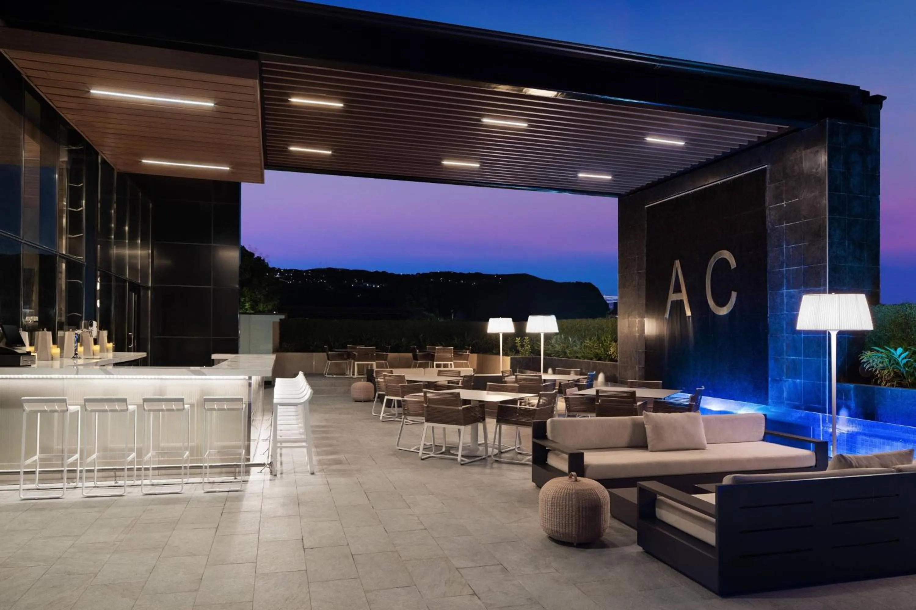 Swimming pool in AC Hotel by Marriott Kingston, Jamaica