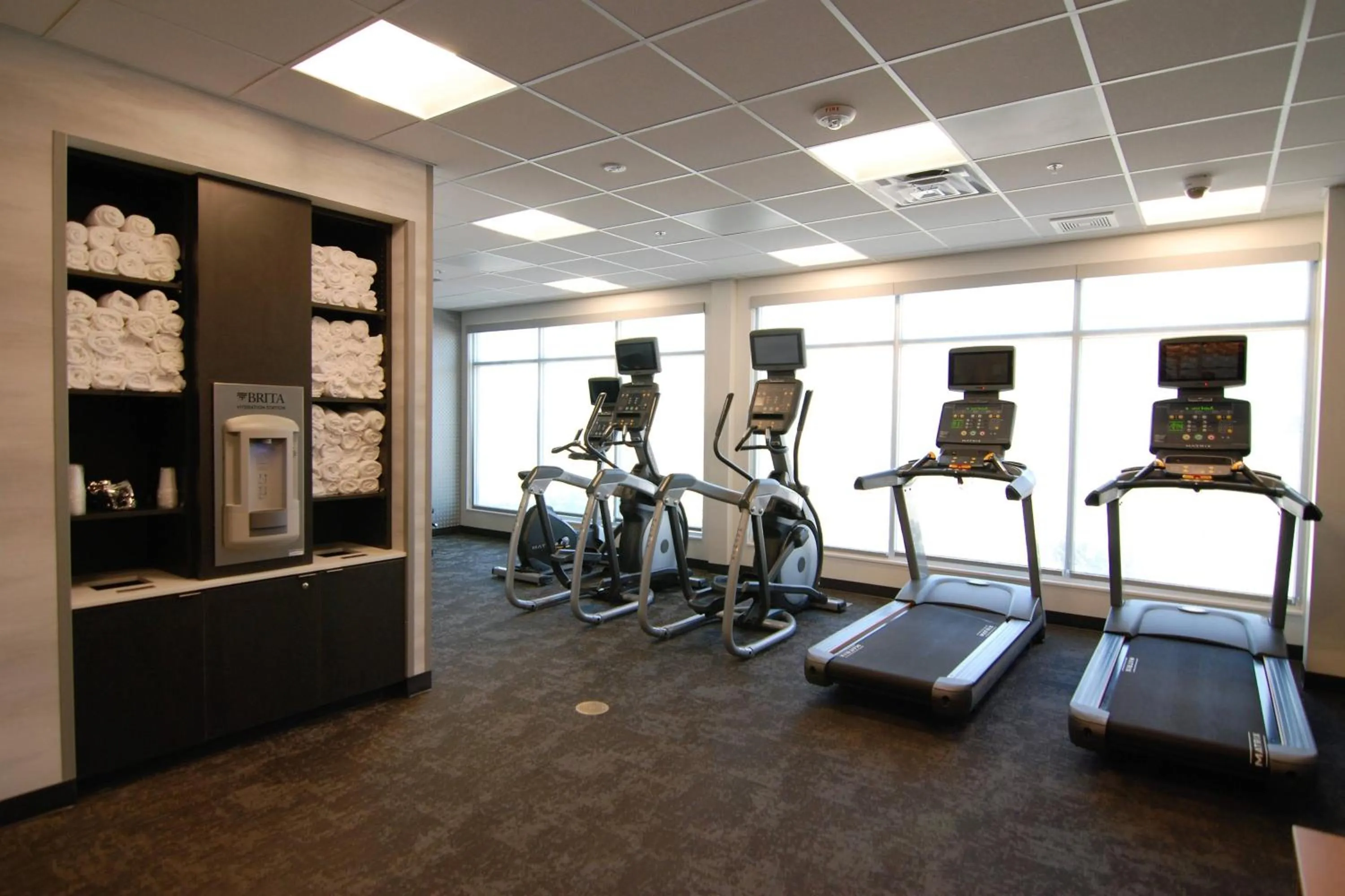 Fitness centre/facilities in Fairfield Inn & Suites Winona