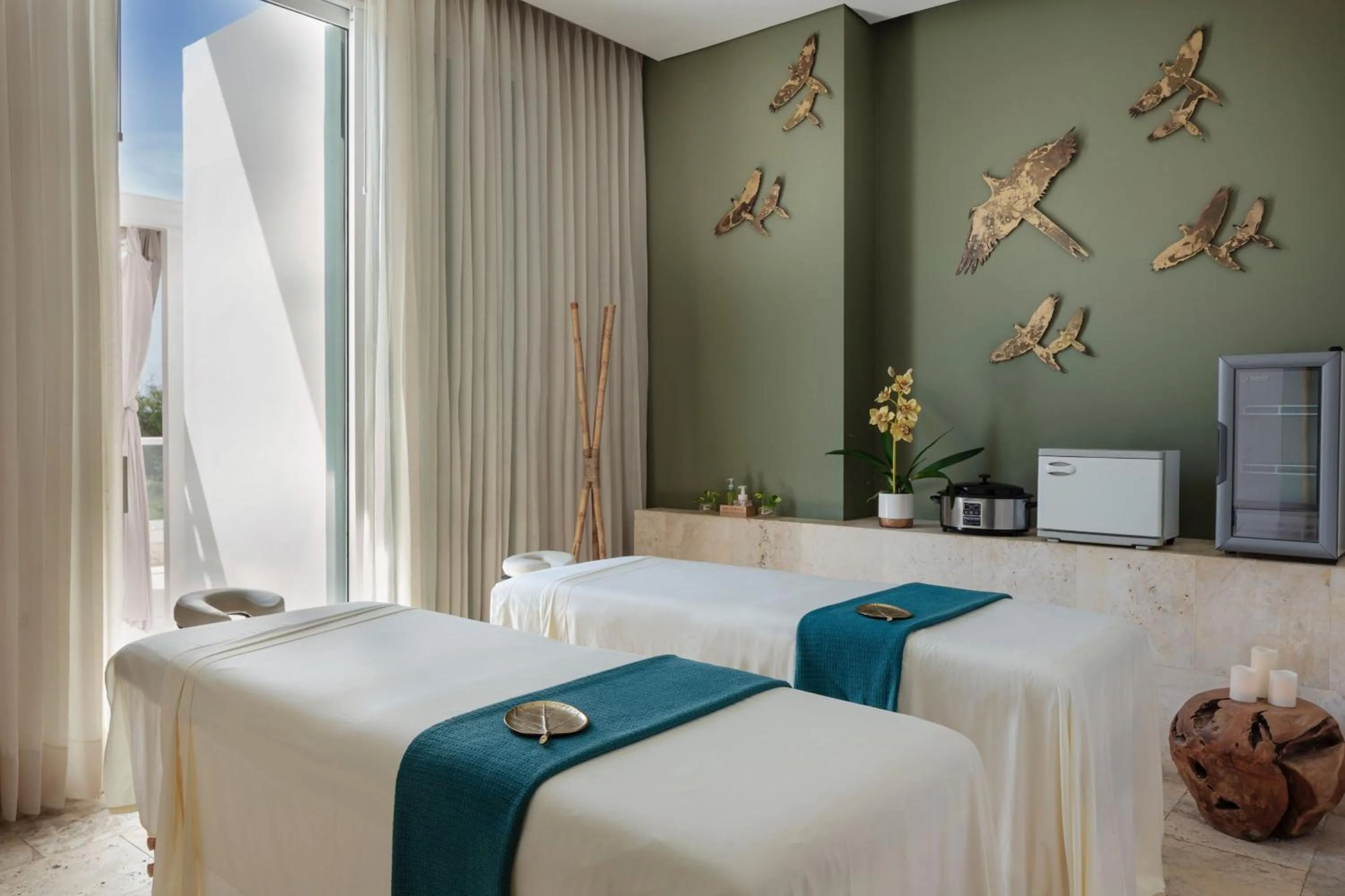Spa and wellness centre/facilities, Bed in Santa Marta Marriott Resort Playa Dormida