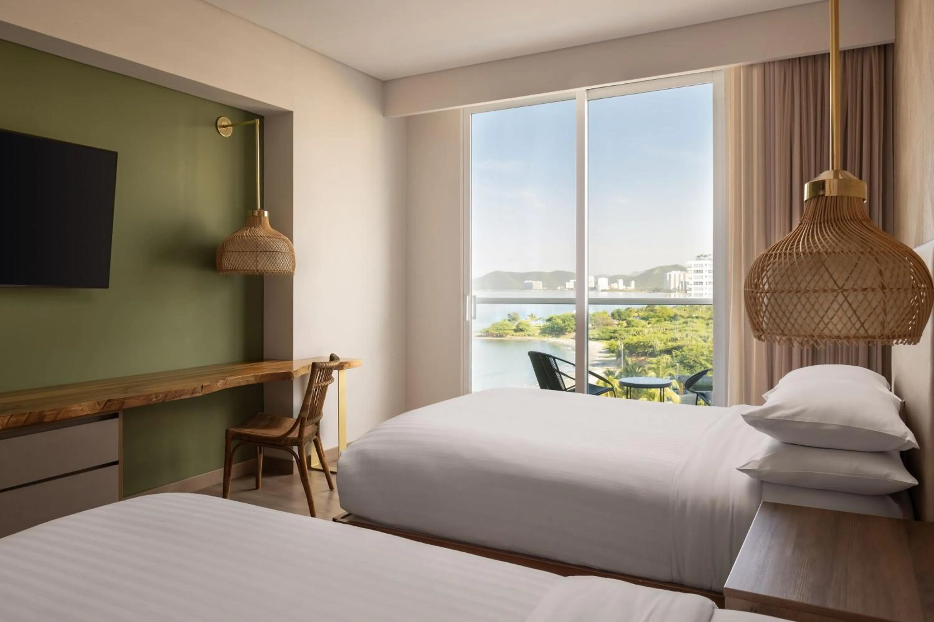 Photo of the whole room, Bed in Santa Marta Marriott Resort Playa Dormida