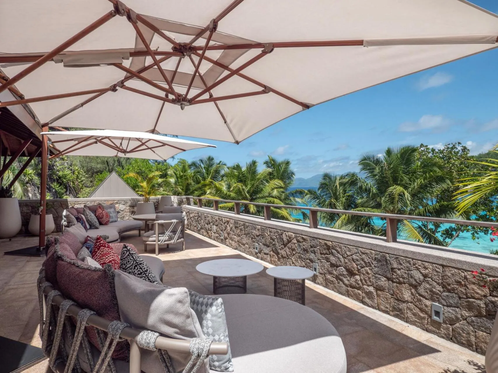 Patio in Four Seasons Resort Seychelles
