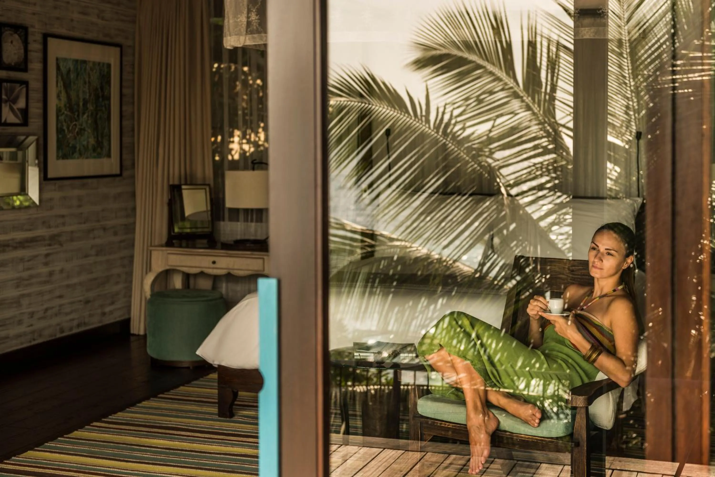 Seating area in Four Seasons Resort Seychelles