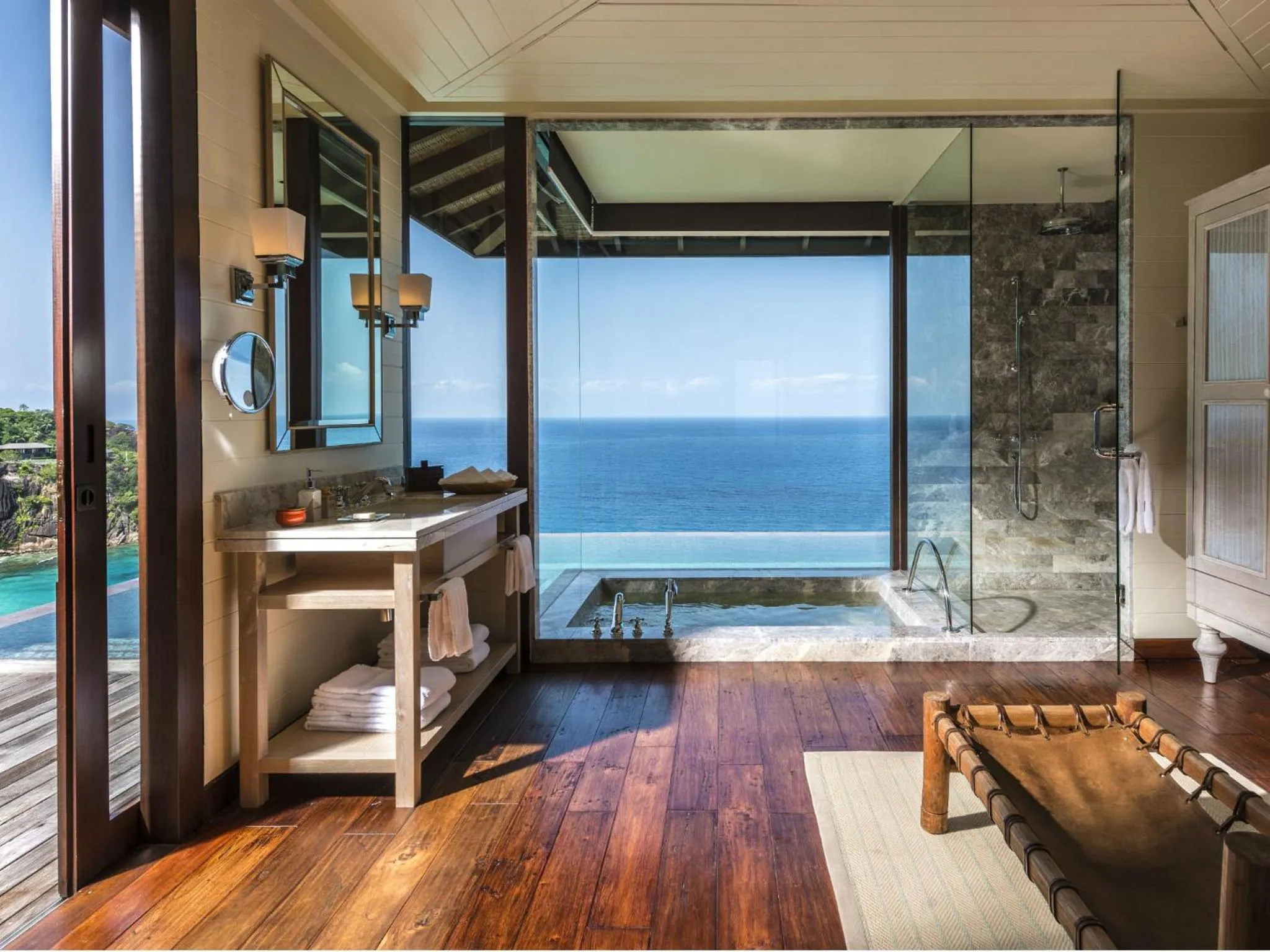 Bathroom in Four Seasons Resort Seychelles