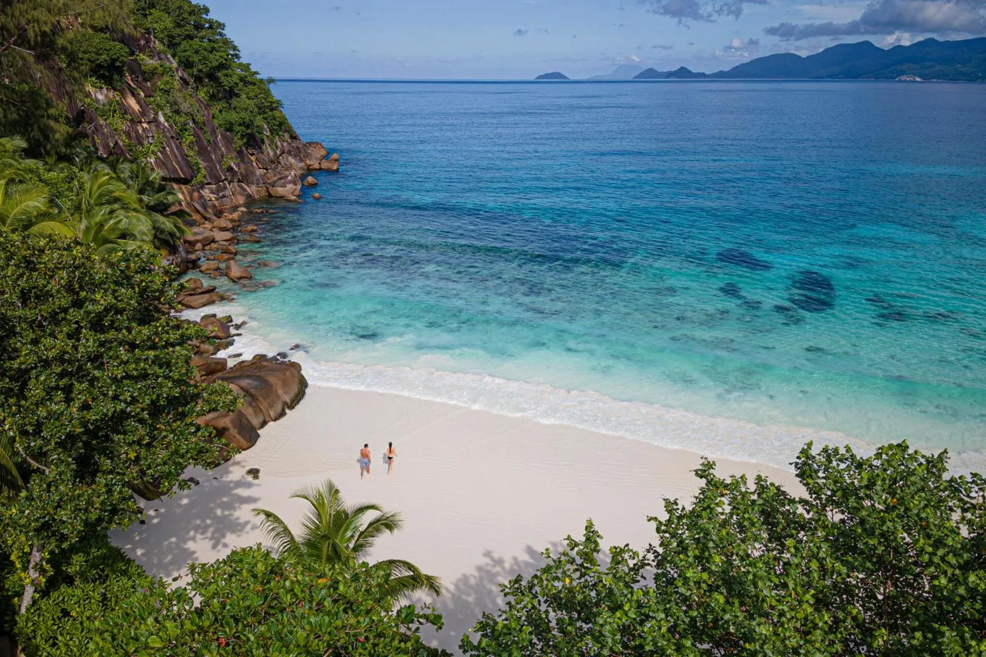 Beach in Four Seasons Resort Seychelles