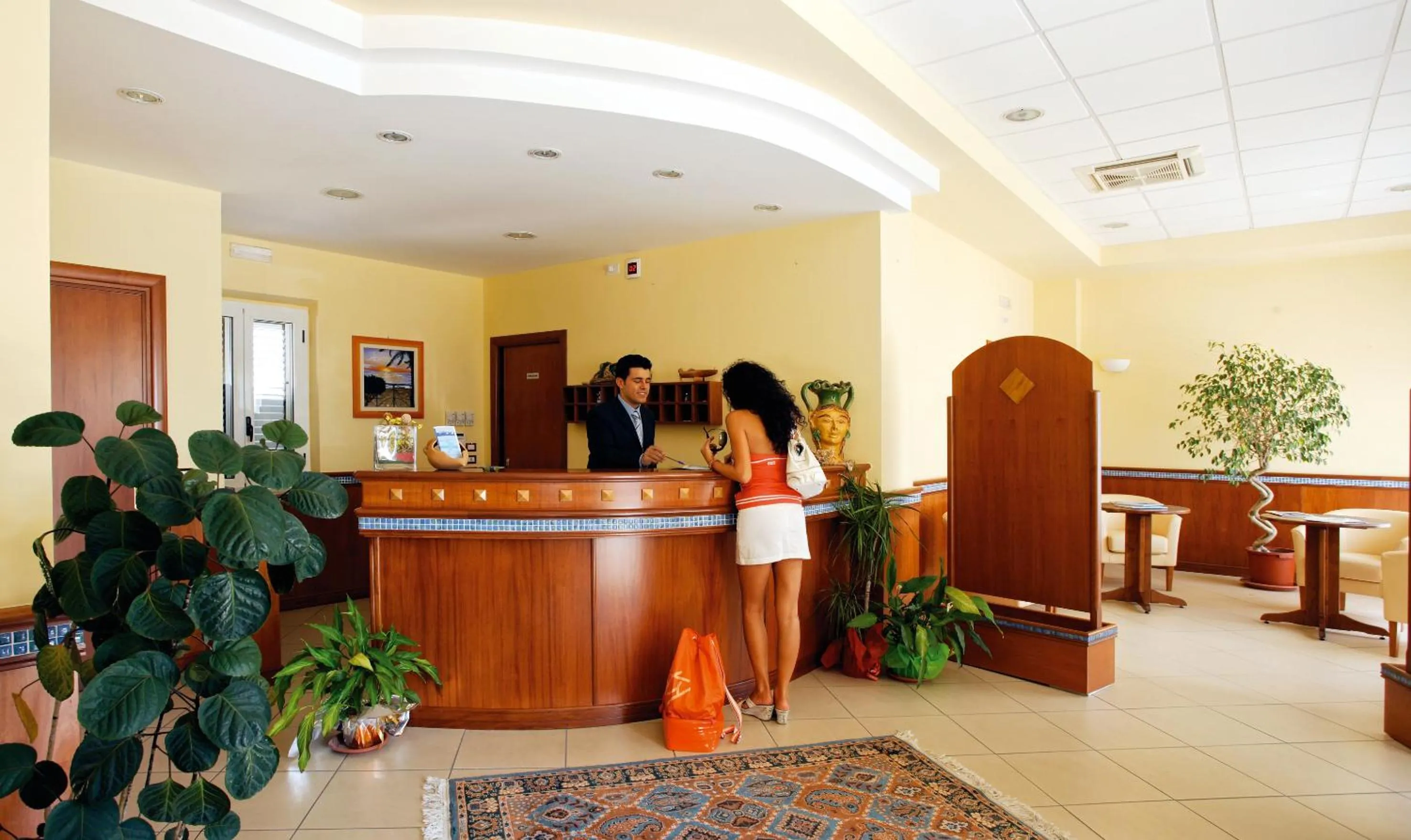 Lobby or reception in Zefiro Residence