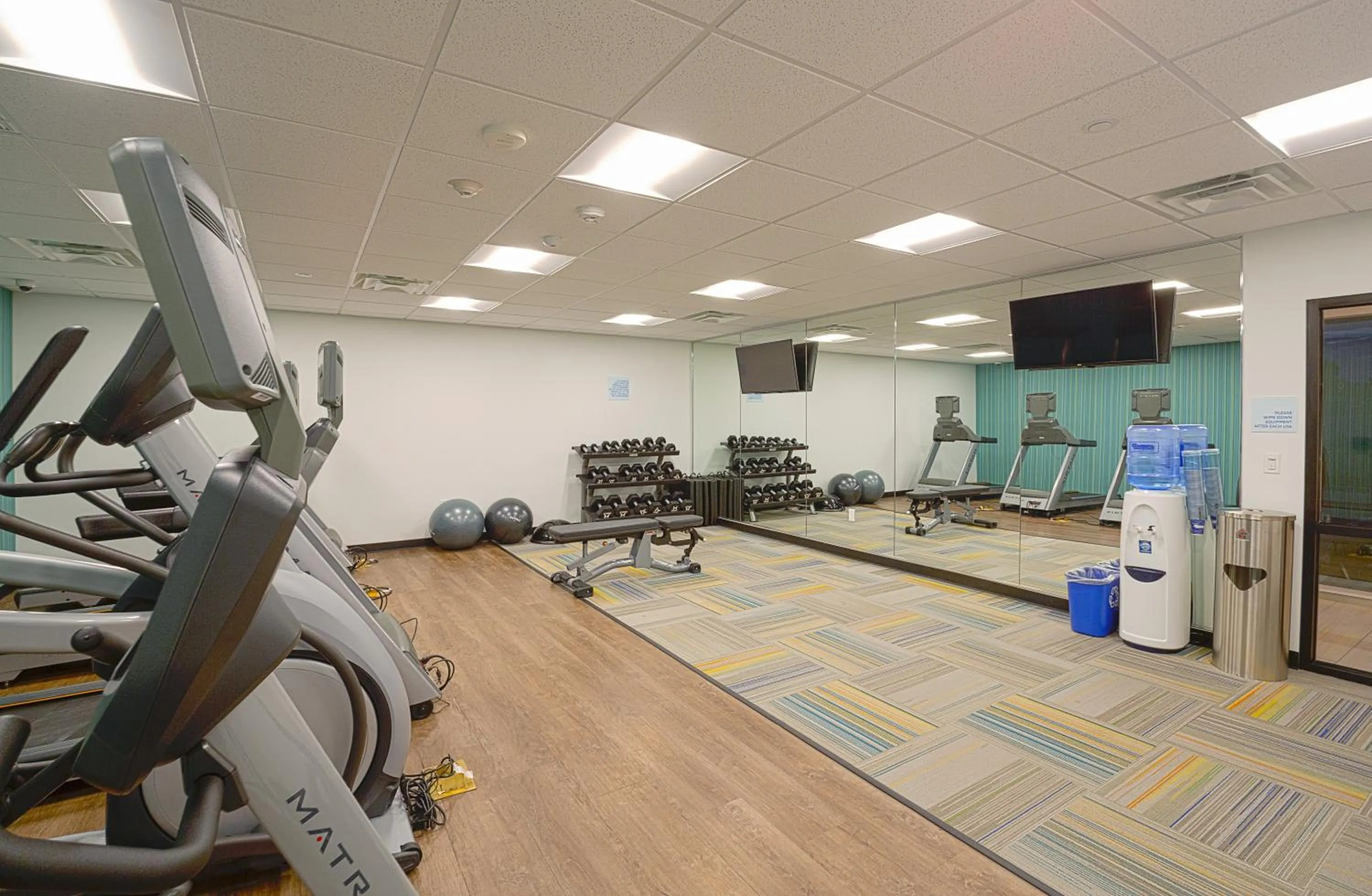 Fitness centre/facilities in Holiday Inn Express & Suites - Wentzville St Louis West by IHG