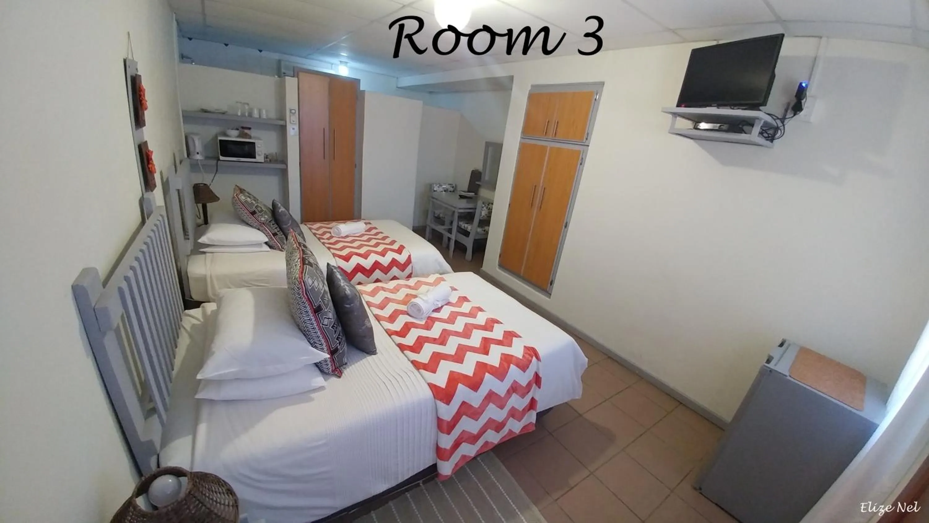 Bed in Hopetown Guesthouse