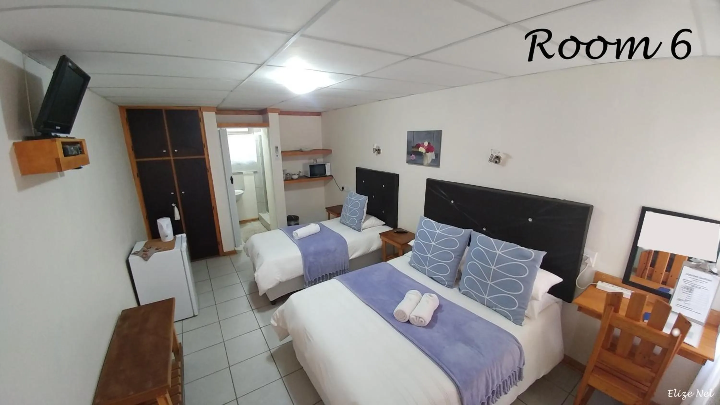 Bed in Hopetown Guesthouse