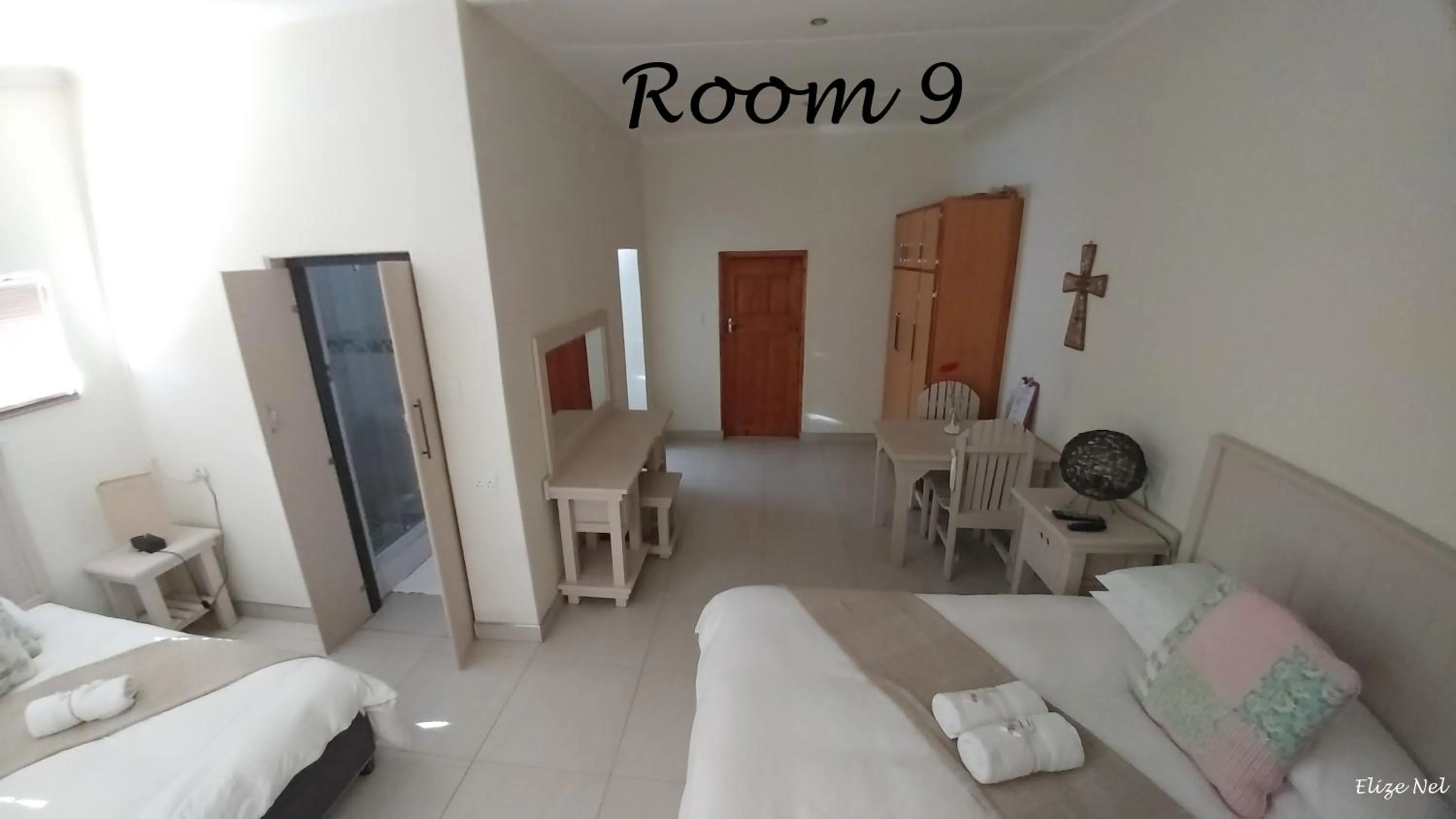 Bed in Hopetown Guesthouse