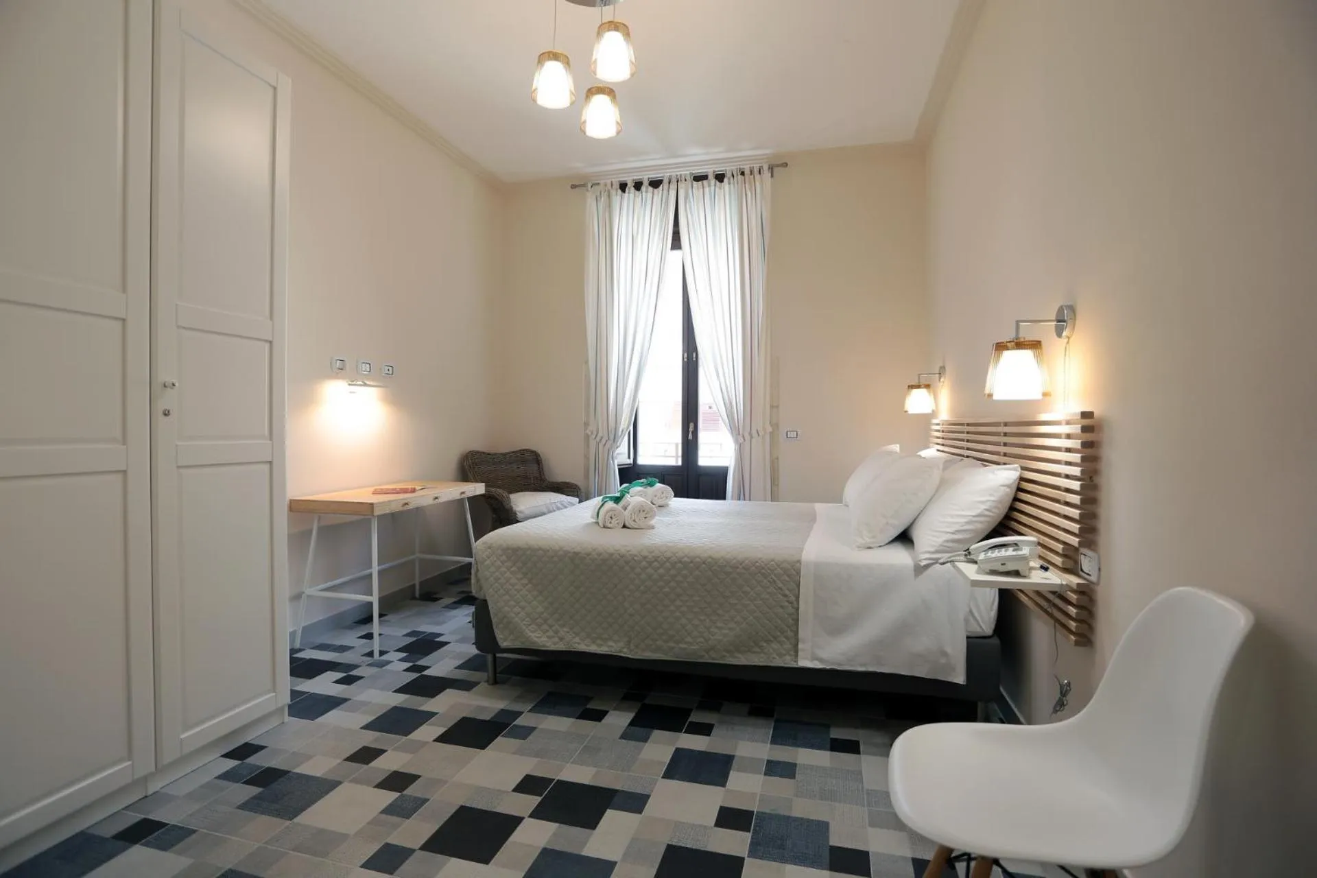 Bedroom, Bed in Boutique House Anna Franzò