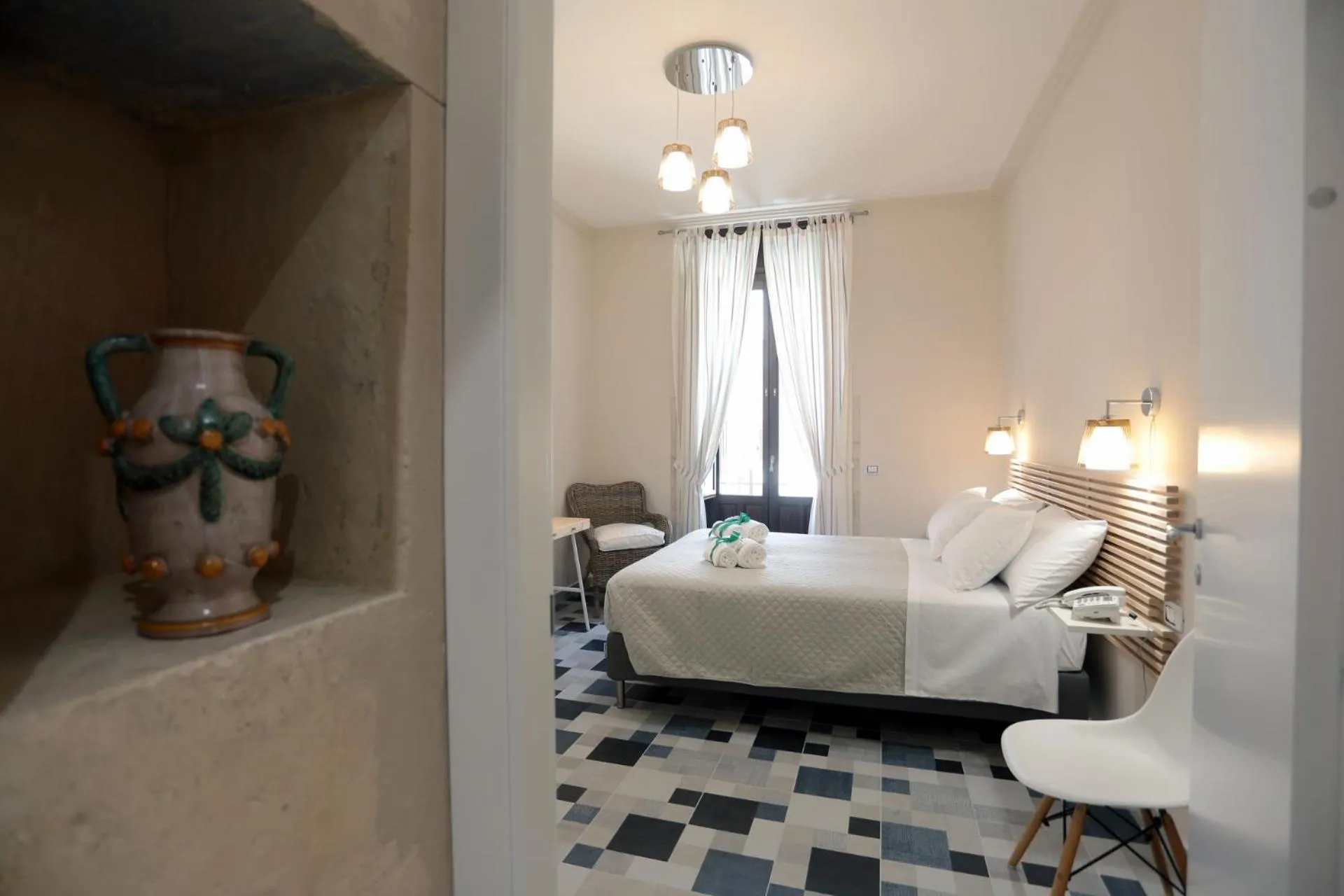 Bedroom, Bed in Boutique House Anna Franzò