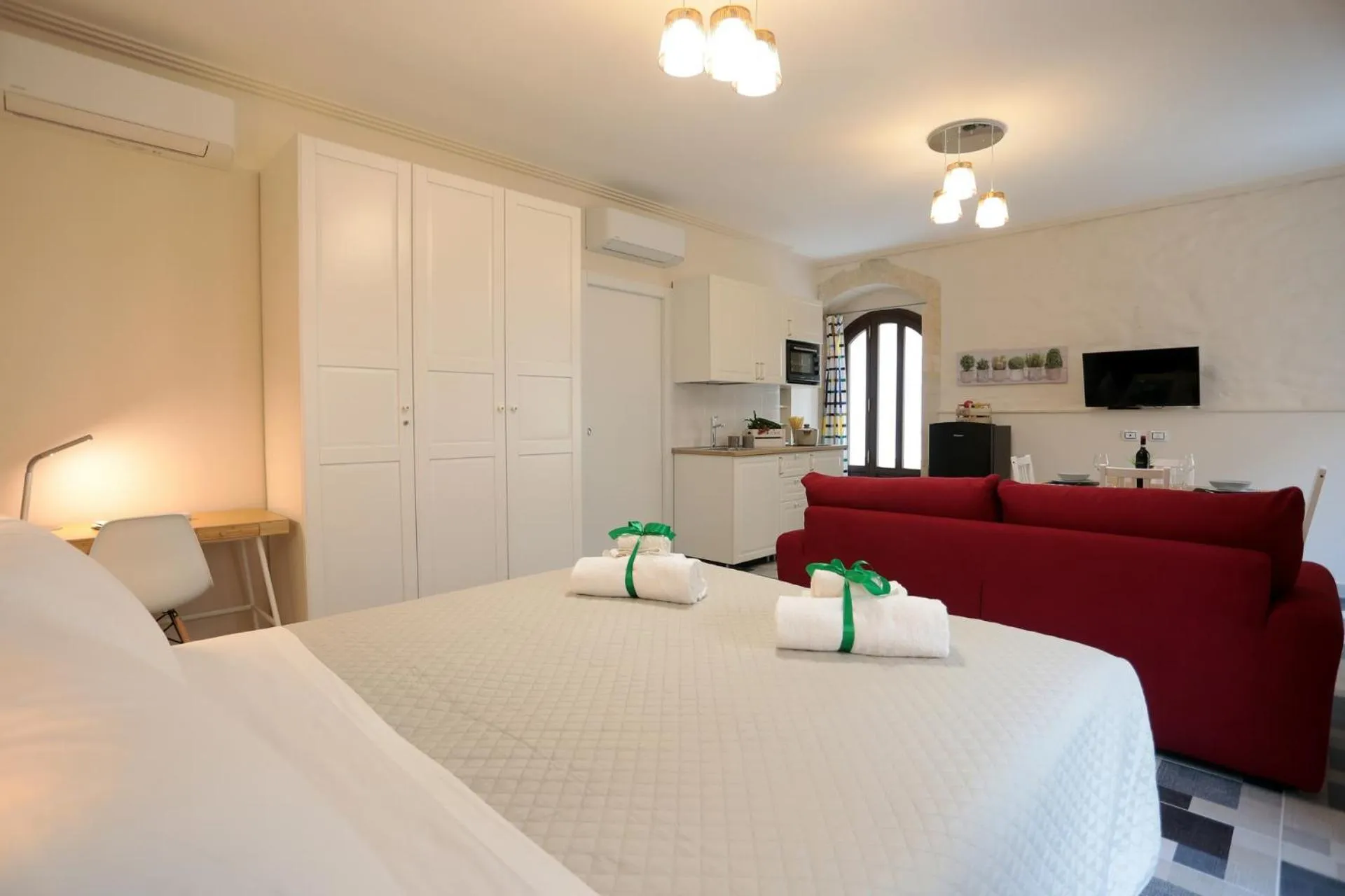 Living room, Bed in Boutique House Anna Franzò