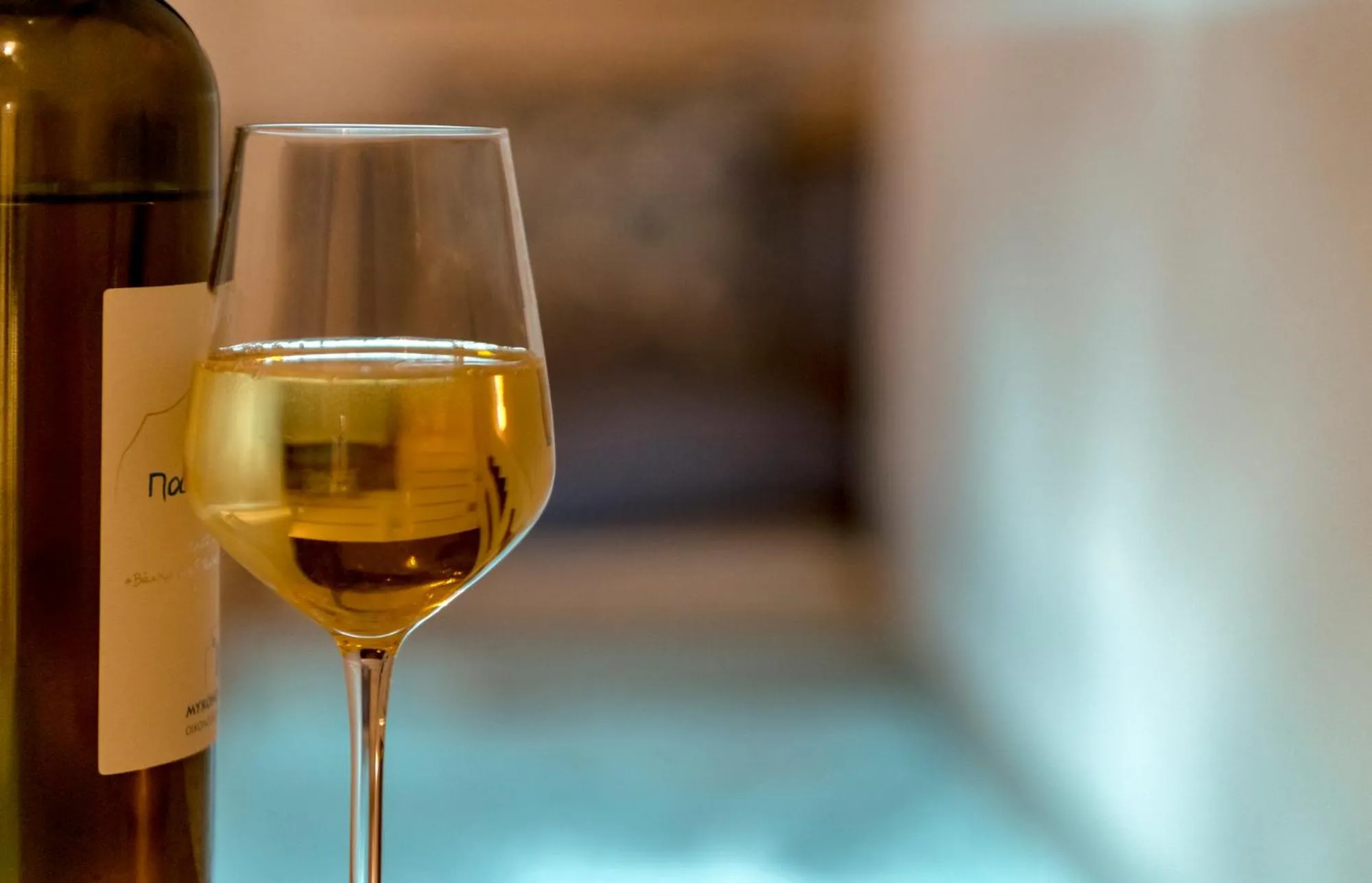 Drinks in Mykonian Mews Luxury Suites