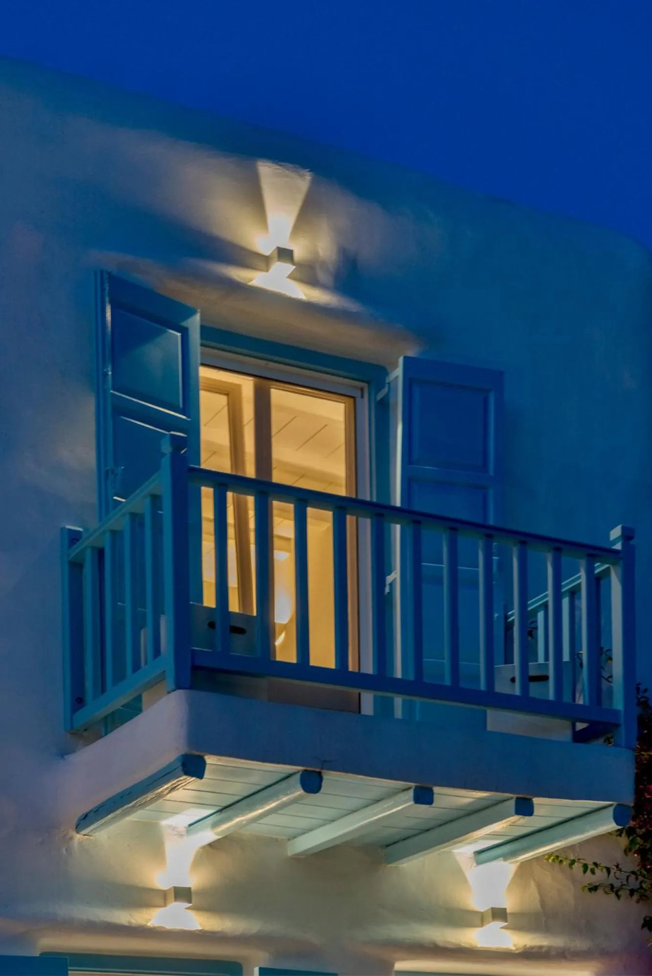 Balcony/Terrace in Mykonian Mews Luxury Suites