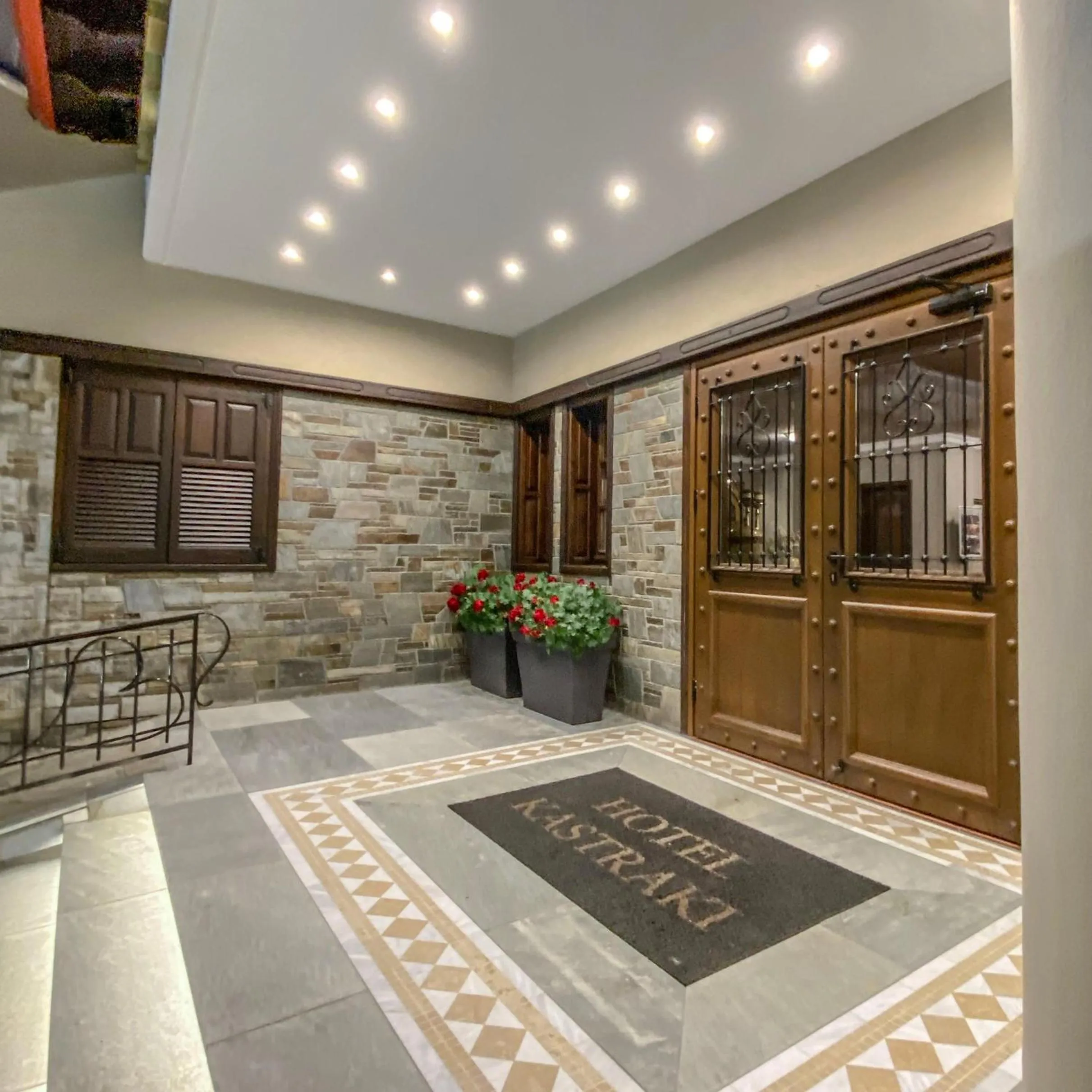 Facade/entrance in Hotel Kastraki