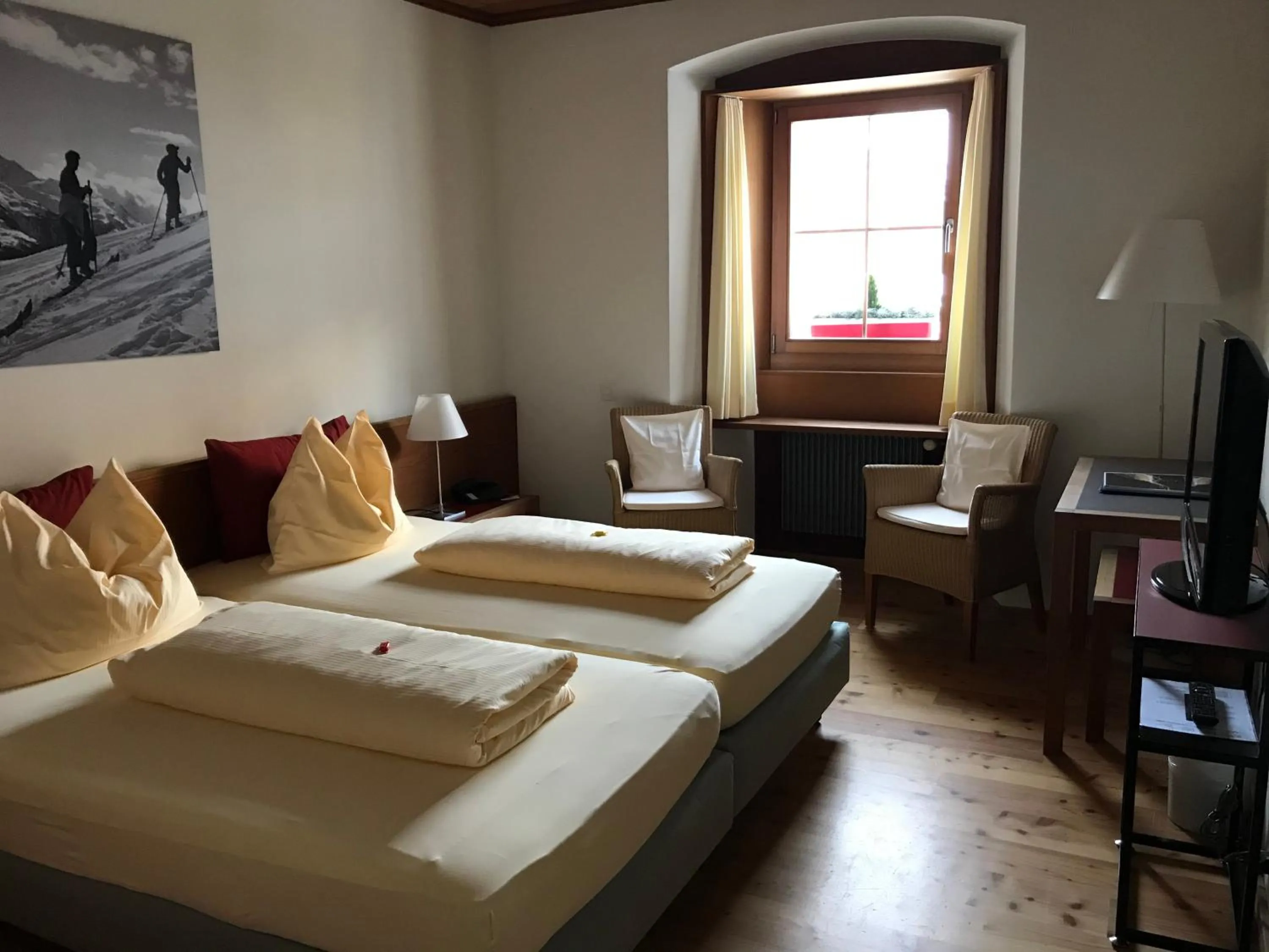 Bed in Hôtel Bodenhaus