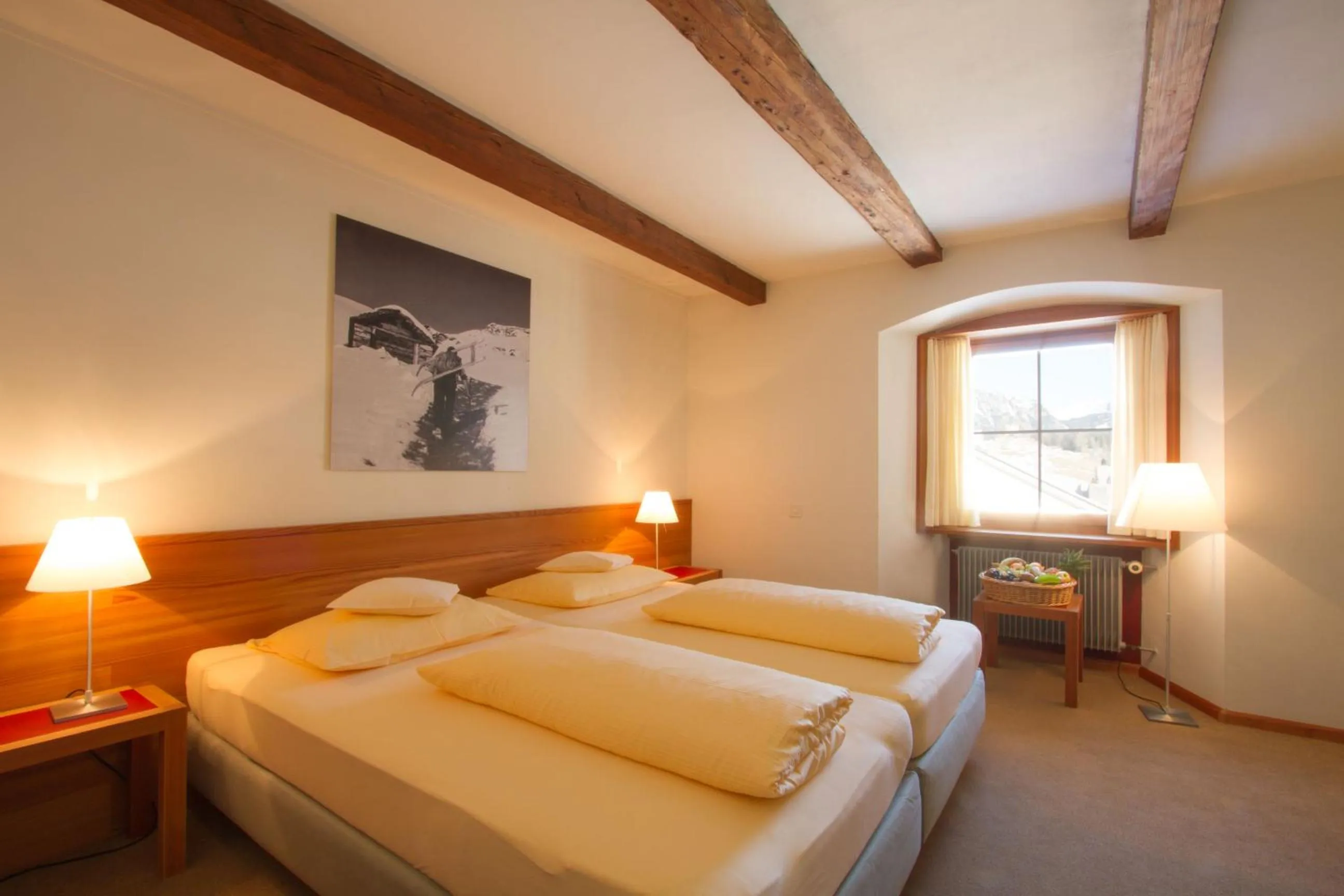 Bed in Hôtel Bodenhaus