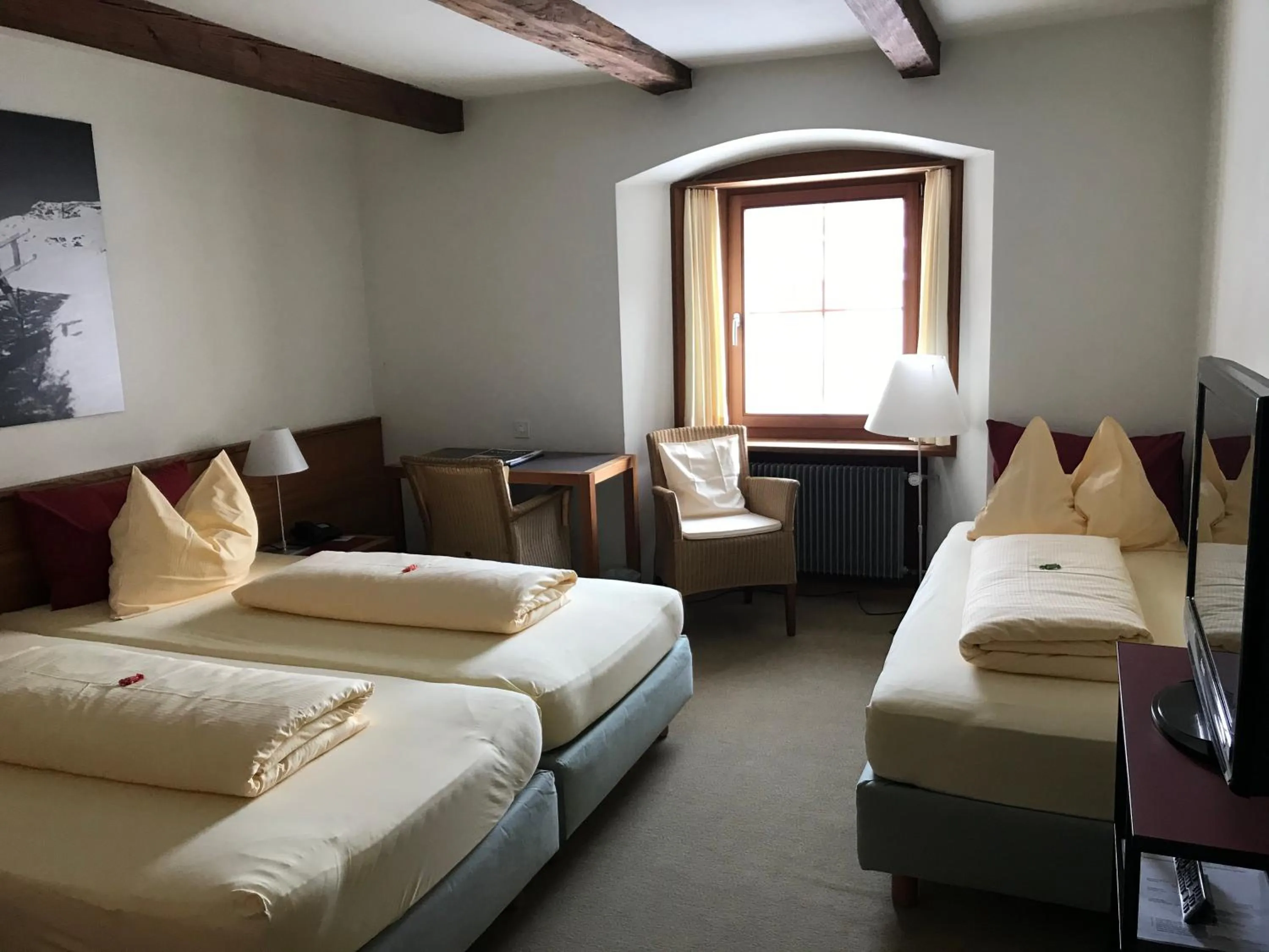 Bed in Hôtel Bodenhaus