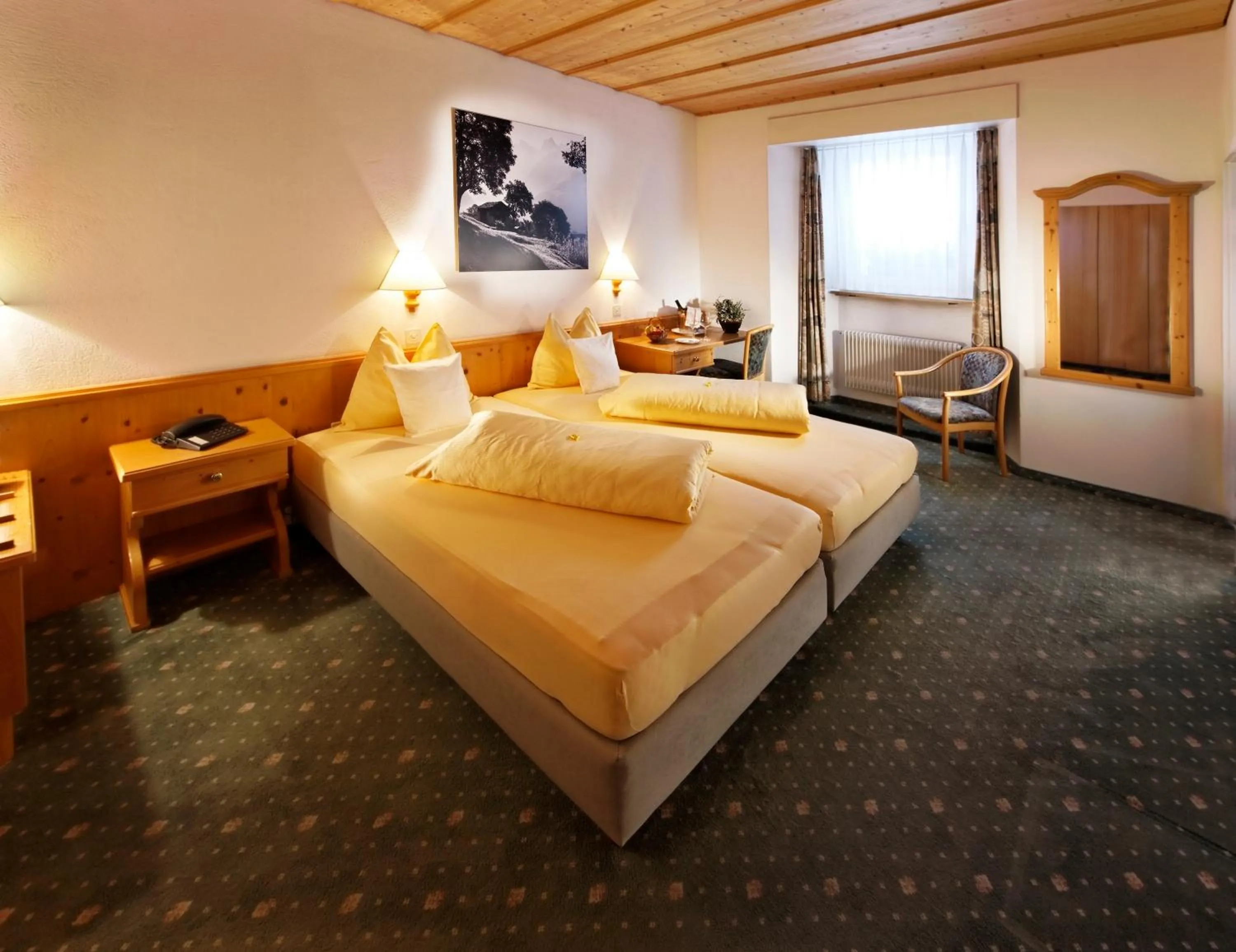 Bed in Hôtel Bodenhaus