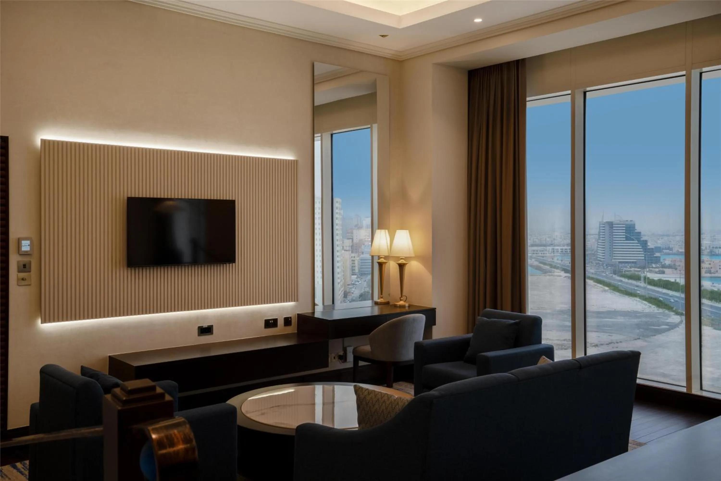 Photo of the whole room in The Diplomat Radisson Blu Hotel Residence & Spa