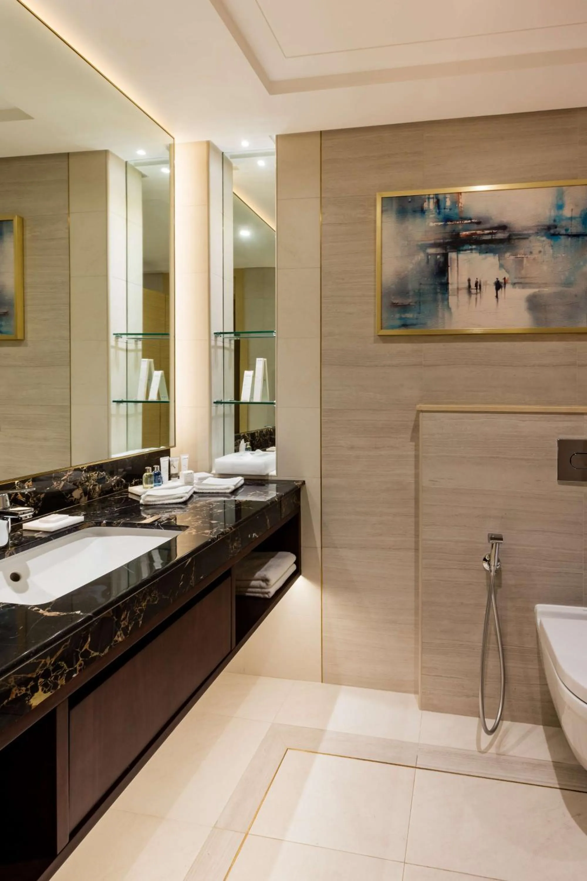 Bathroom in The Diplomat Radisson Blu Hotel Residence & Spa