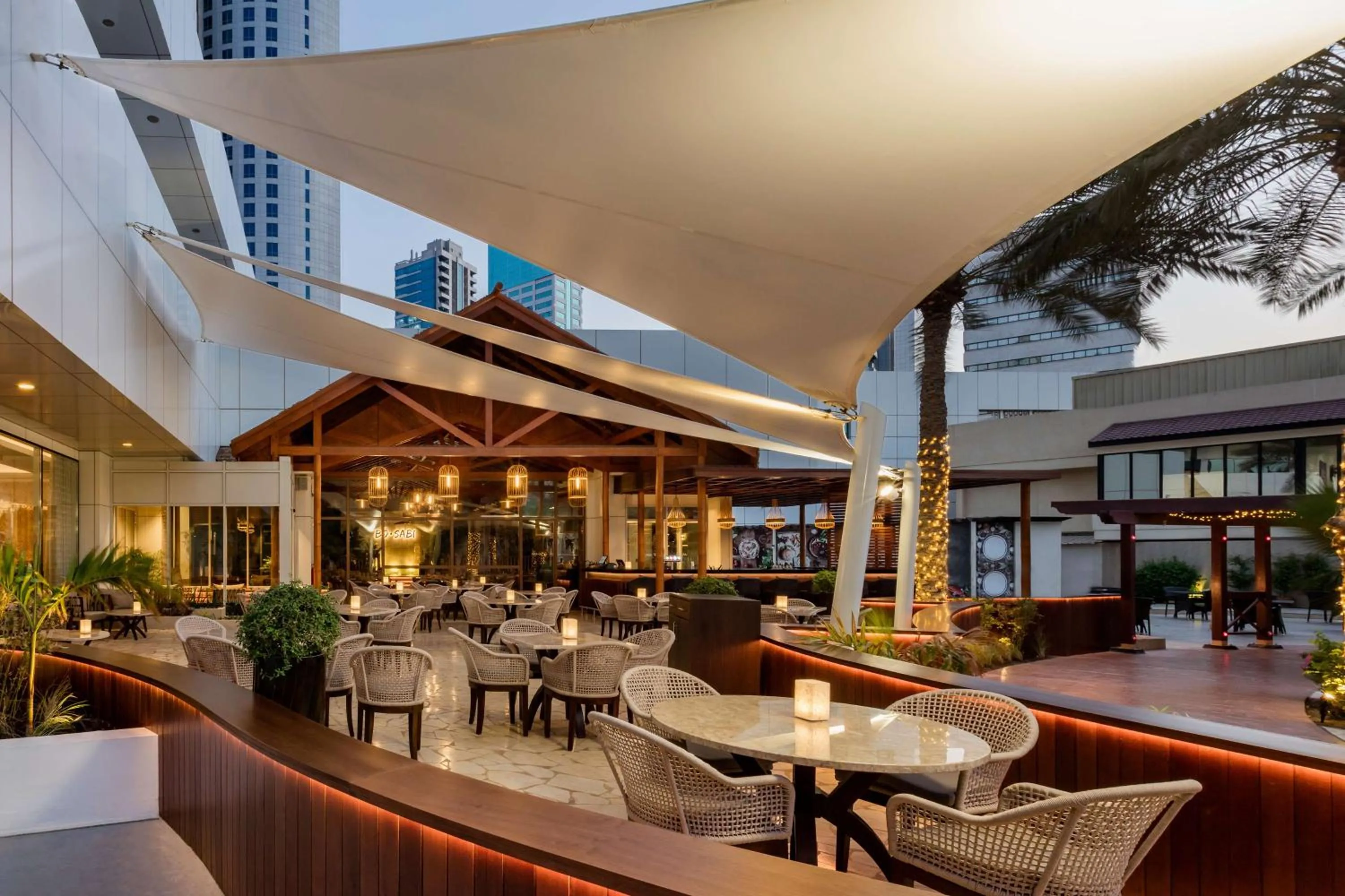 Restaurant/places to eat in The Diplomat Radisson Blu Hotel Residence & Spa