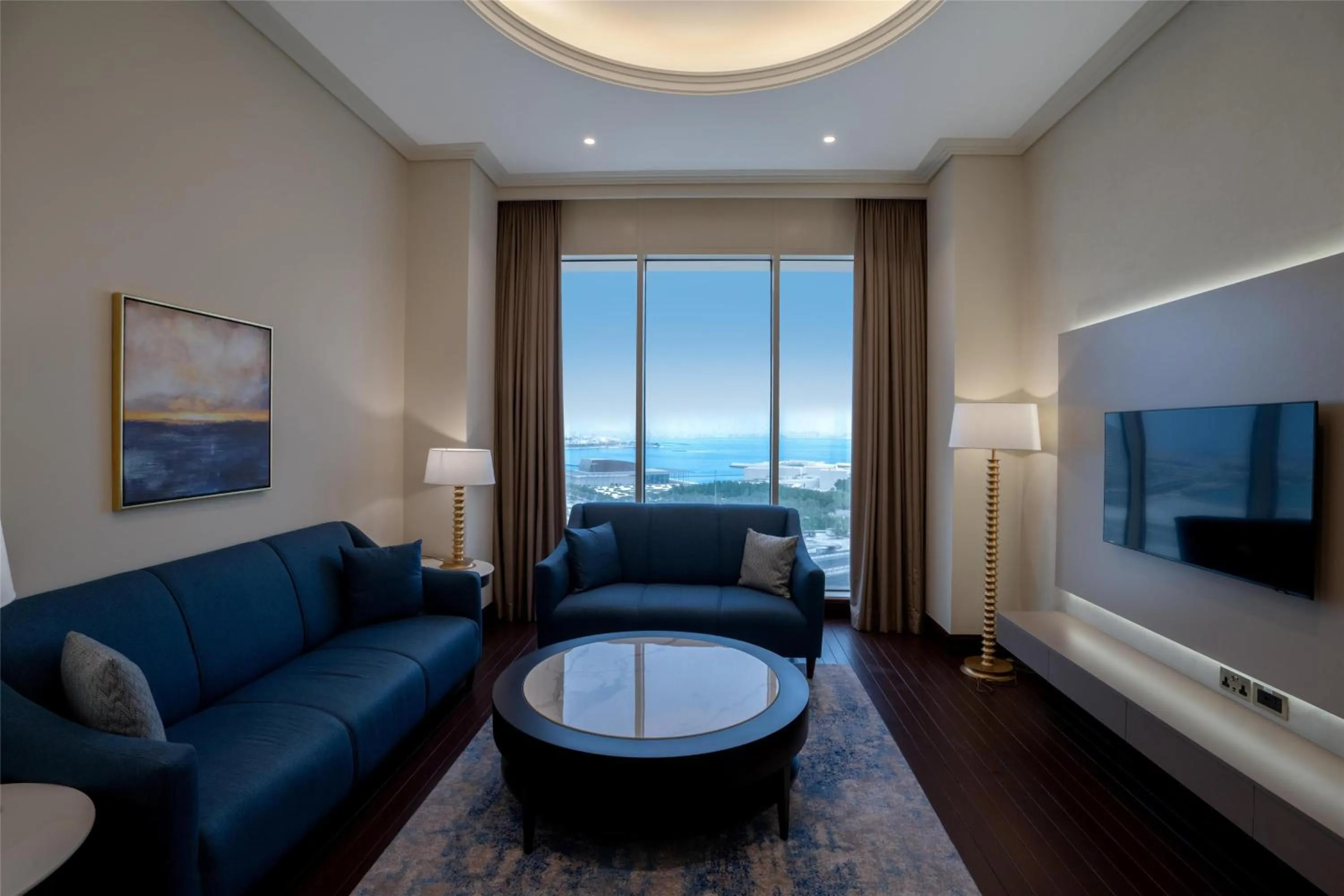 Photo of the whole room in The Diplomat Radisson Blu Hotel Residence & Spa