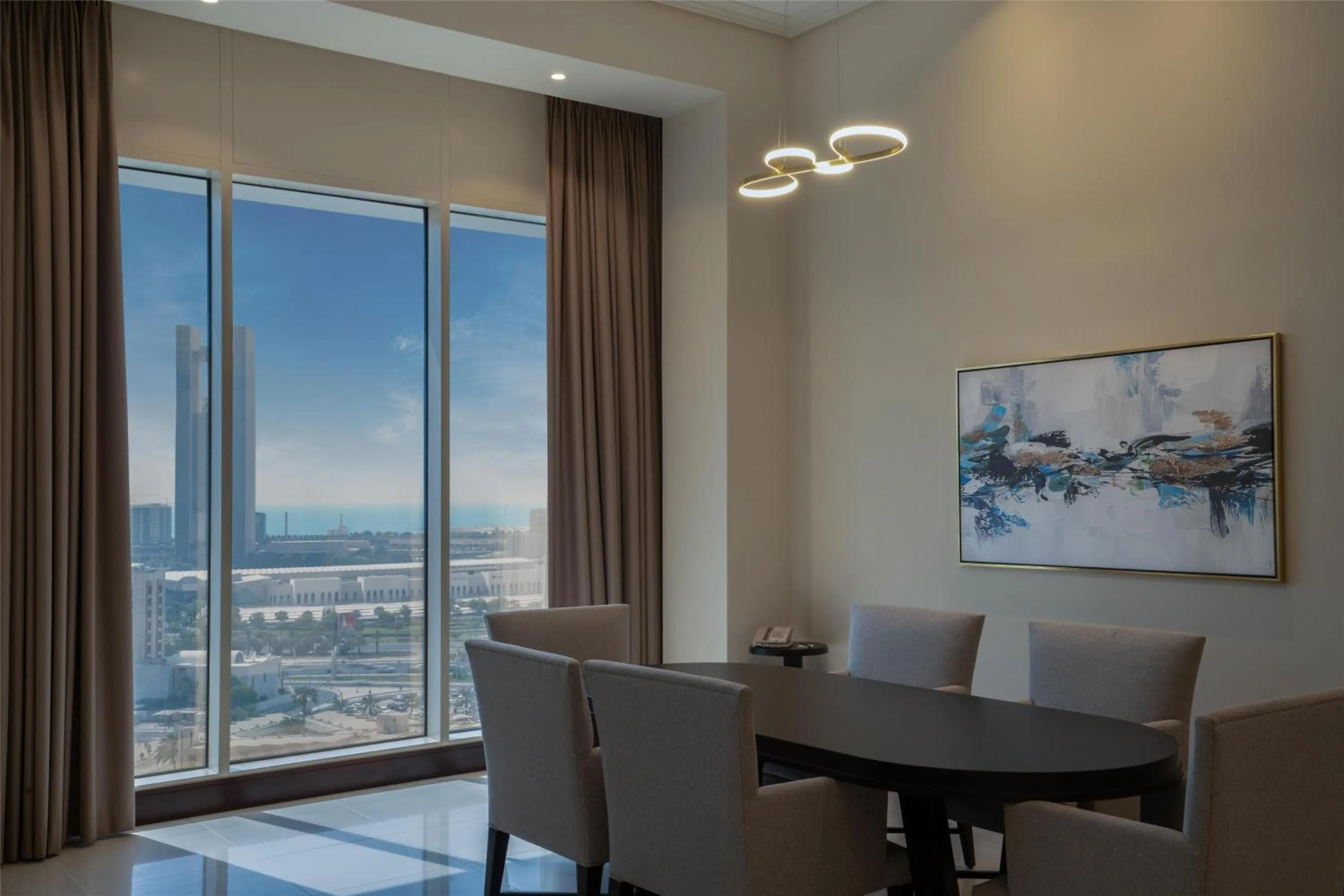 Photo of the whole room in The Diplomat Radisson Blu Hotel Residence & Spa