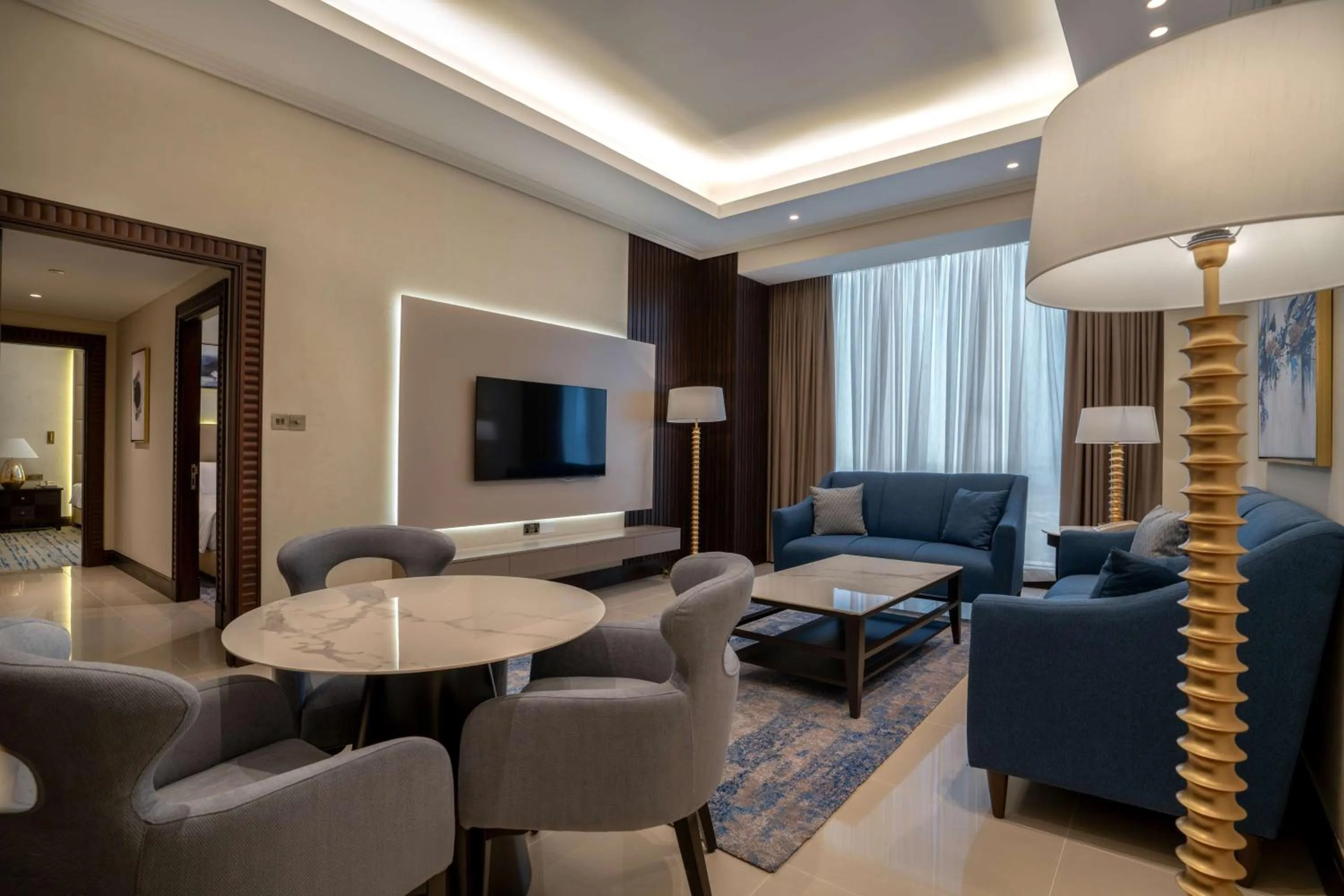 Photo of the whole room in The Diplomat Radisson Blu Hotel Residence & Spa