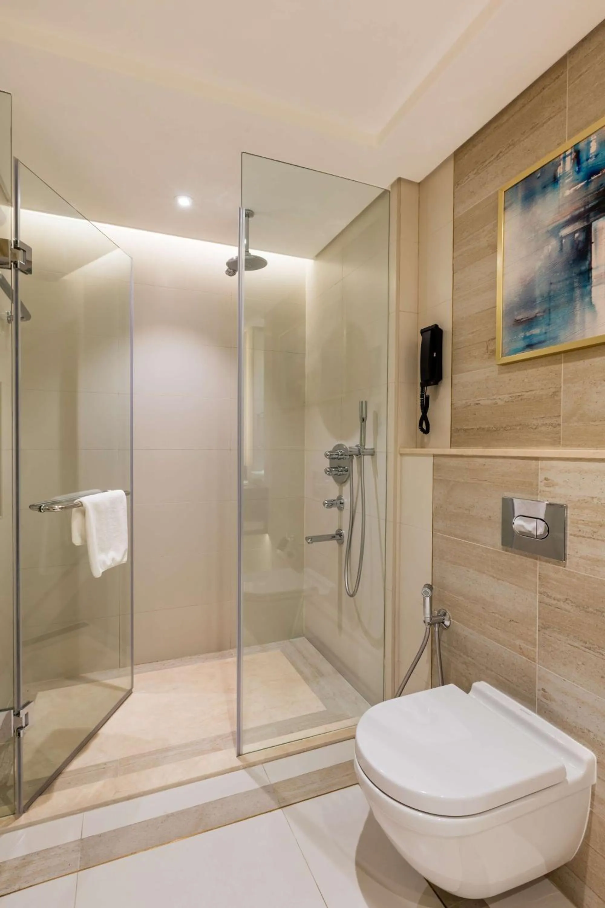 Toilet in The Diplomat Radisson Blu Hotel Residence & Spa