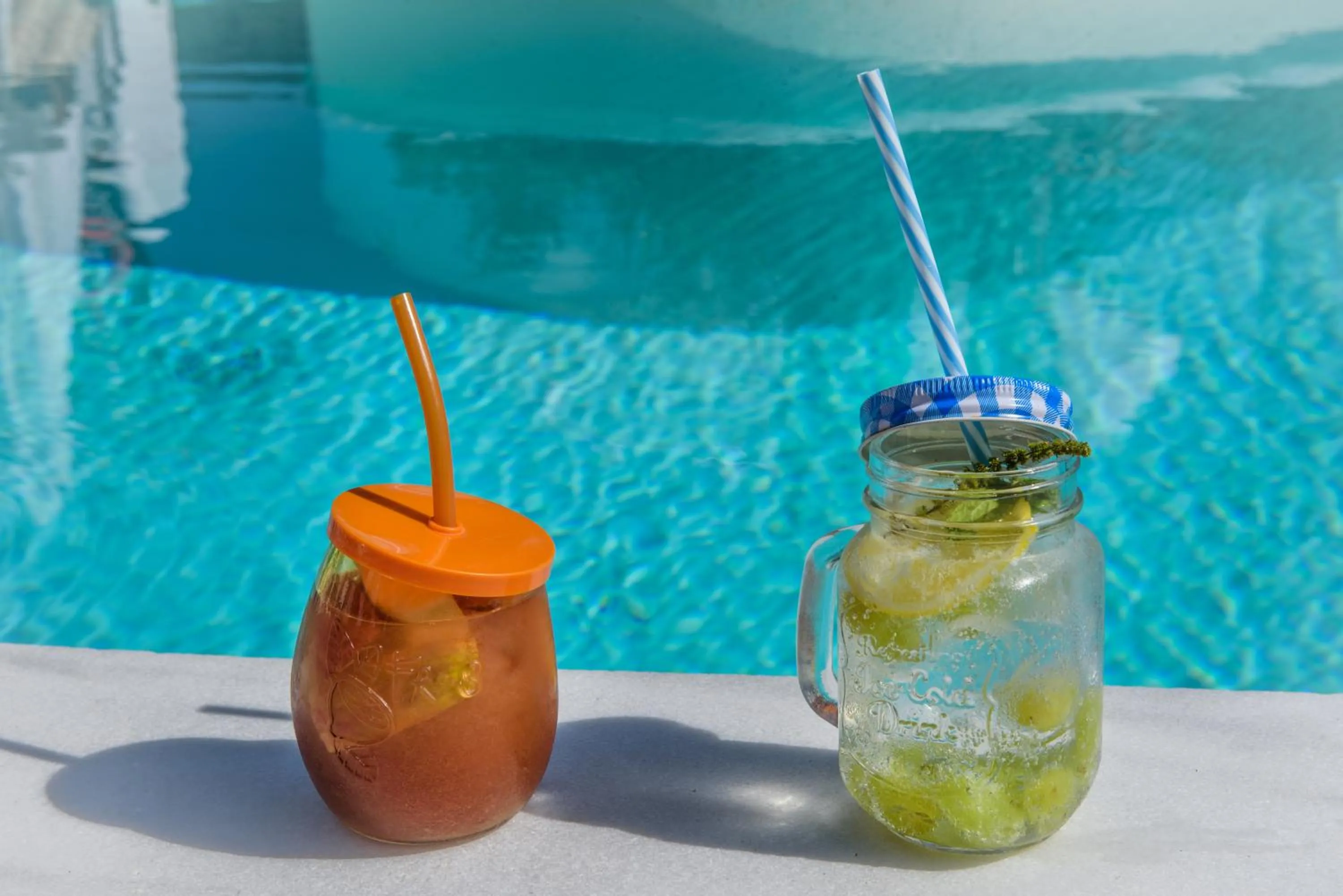 Swimming pool in Pyrgos Hotel
