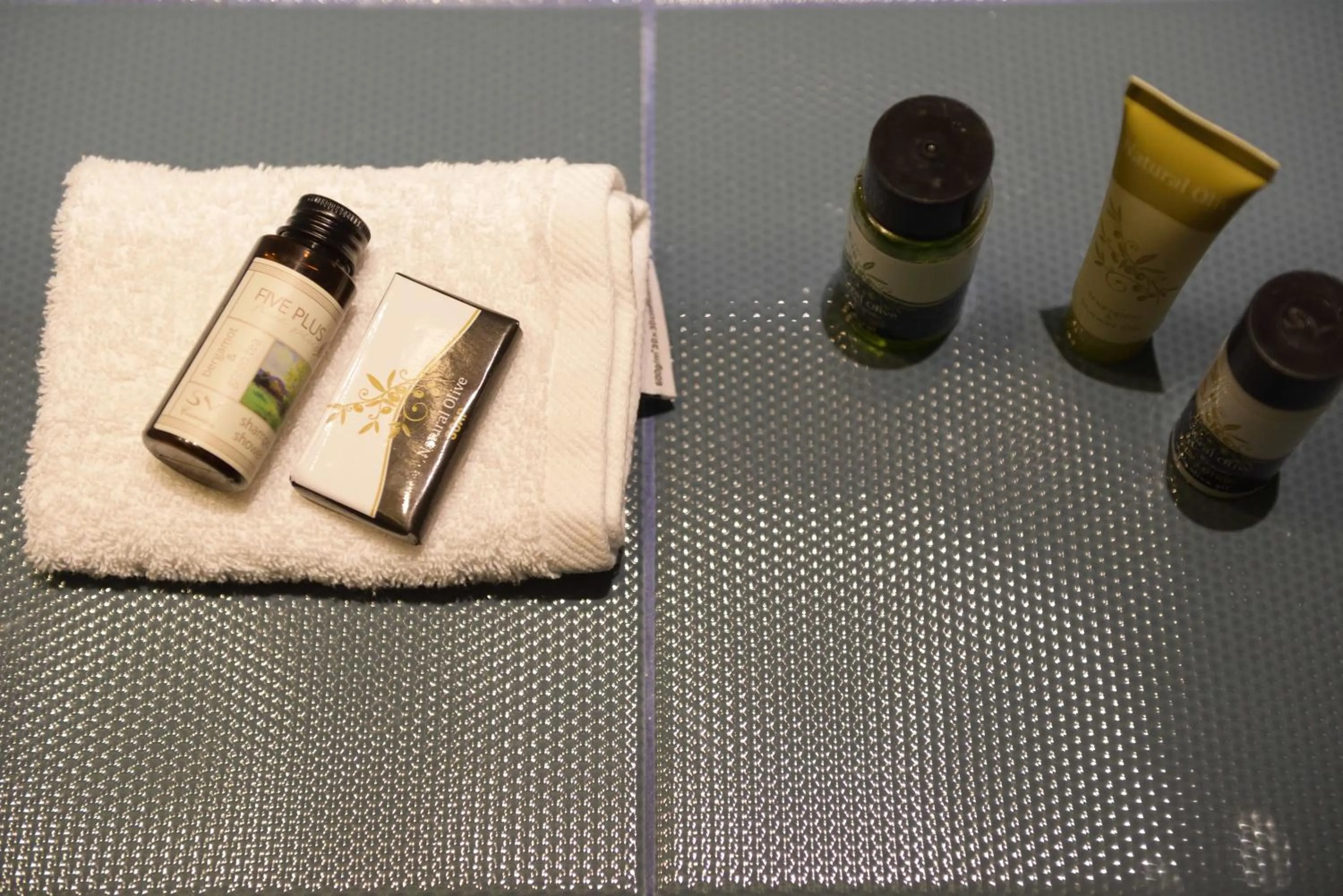 Bathroom in Pyrgos Hotel