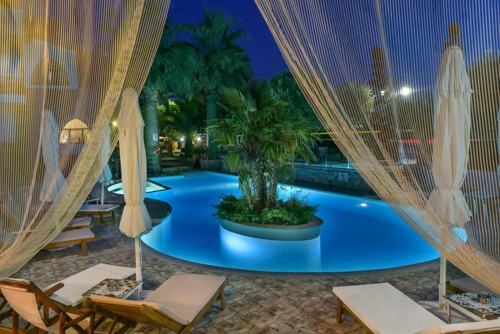 Swimming pool in Pyrgos Hotel