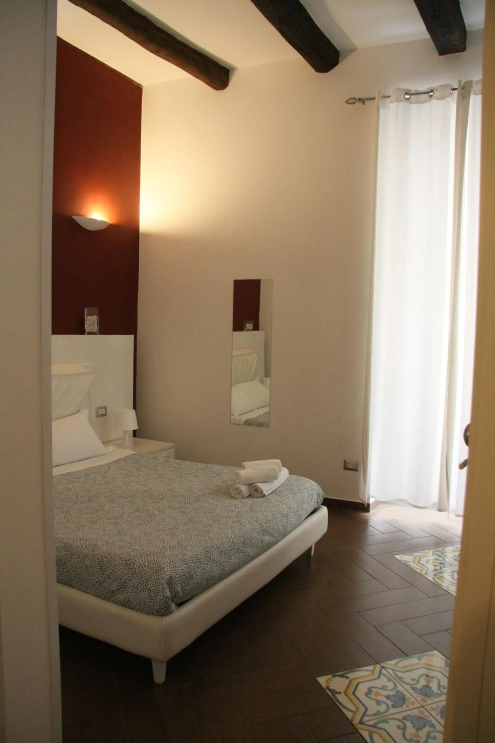 Bedroom, Bed in Palazzo della Poesia Casa Vacanze