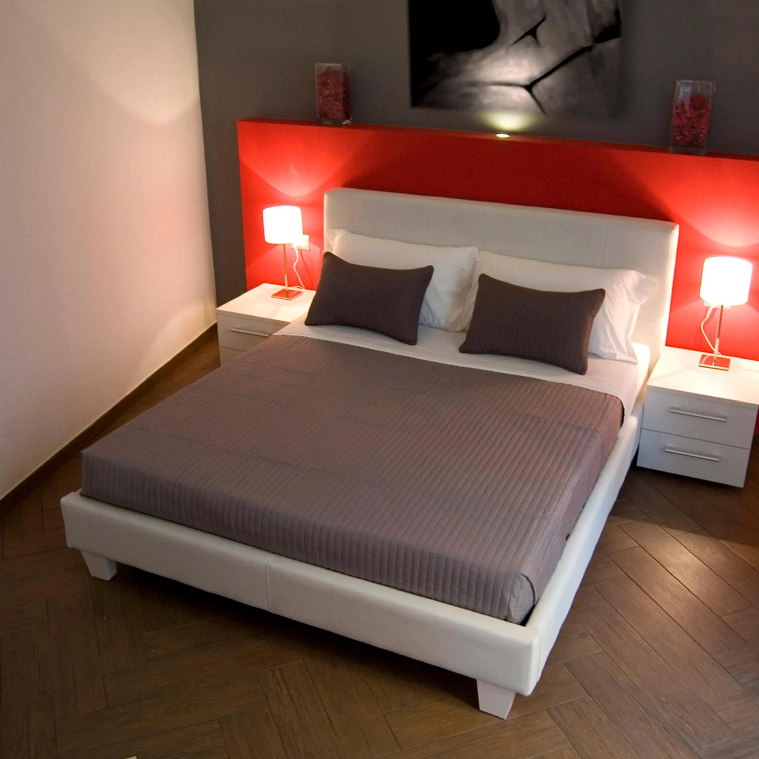 Bed in Palazzo della Poesia Casa Vacanze