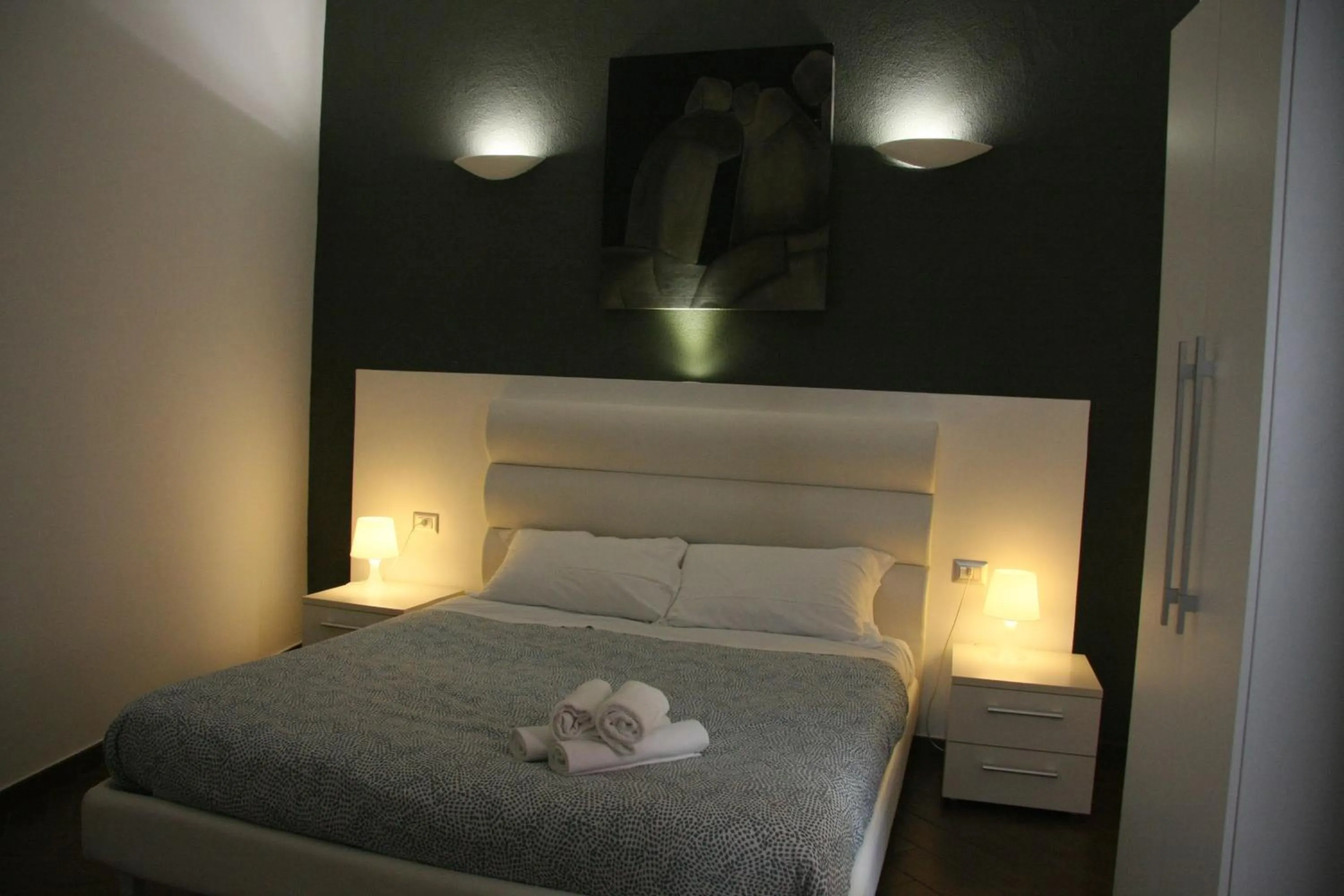 Bedroom, Bed in Palazzo della Poesia Casa Vacanze