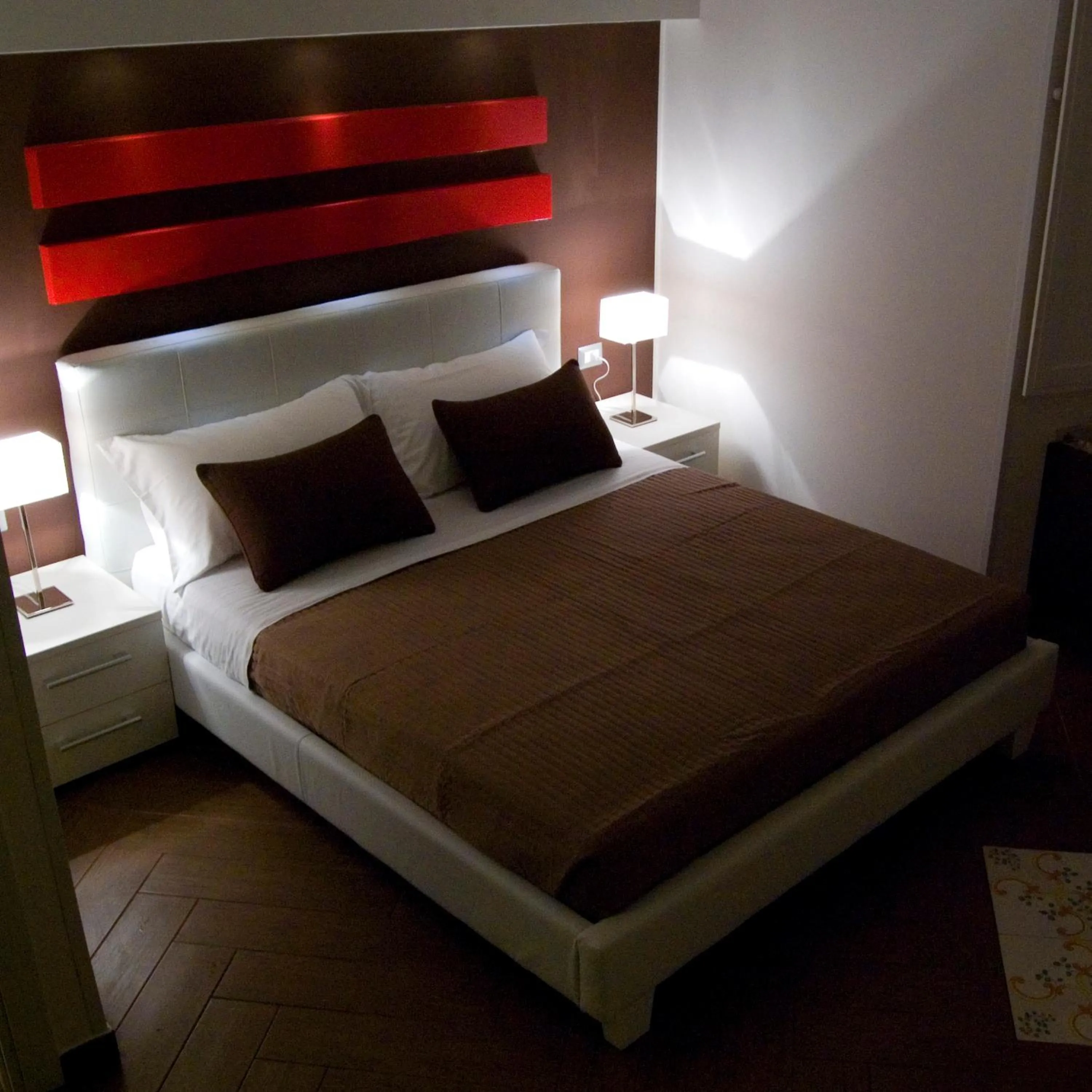 Bed in Palazzo della Poesia Casa Vacanze