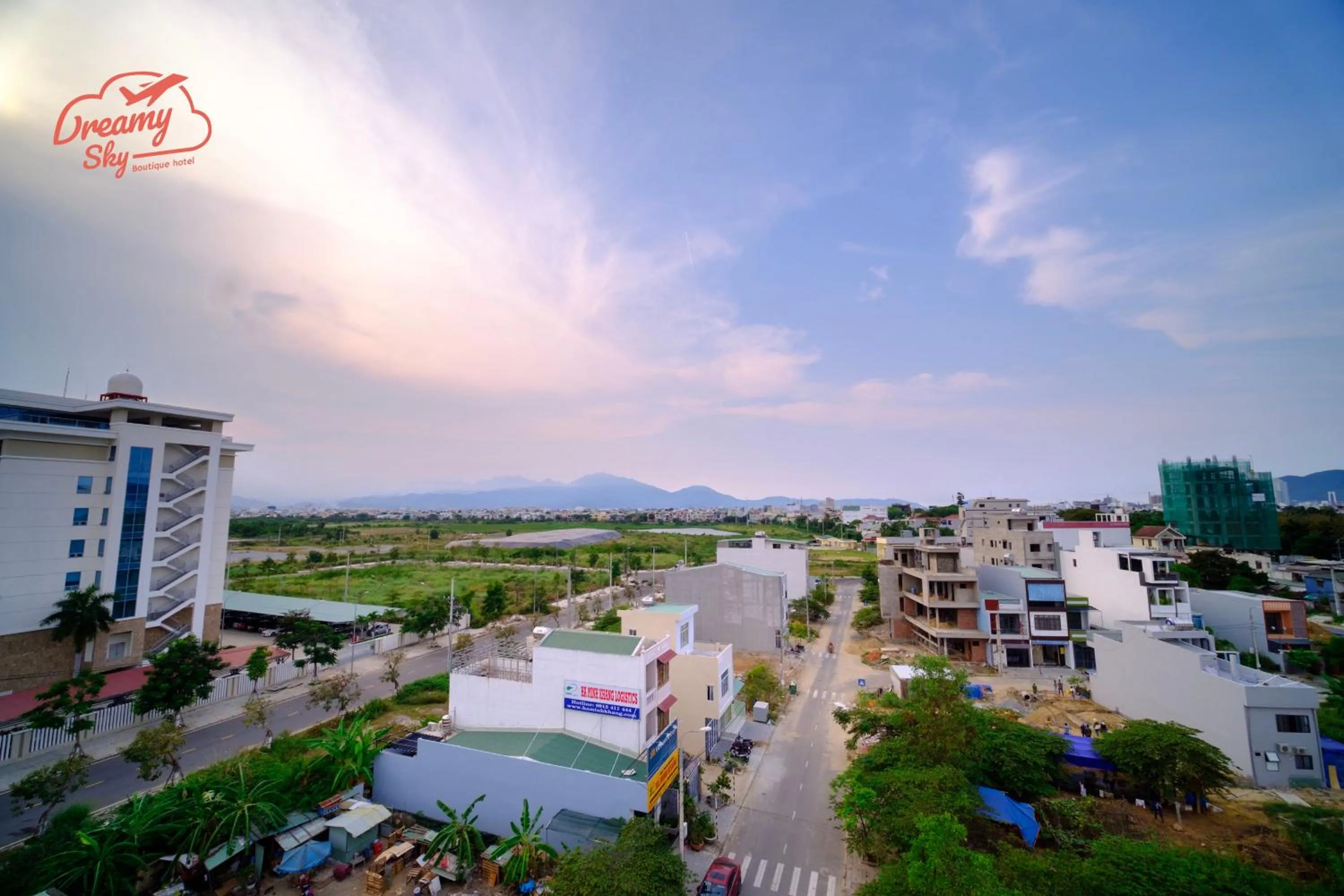 City view in Dreamy Sky - Airport View Boutique Hotel