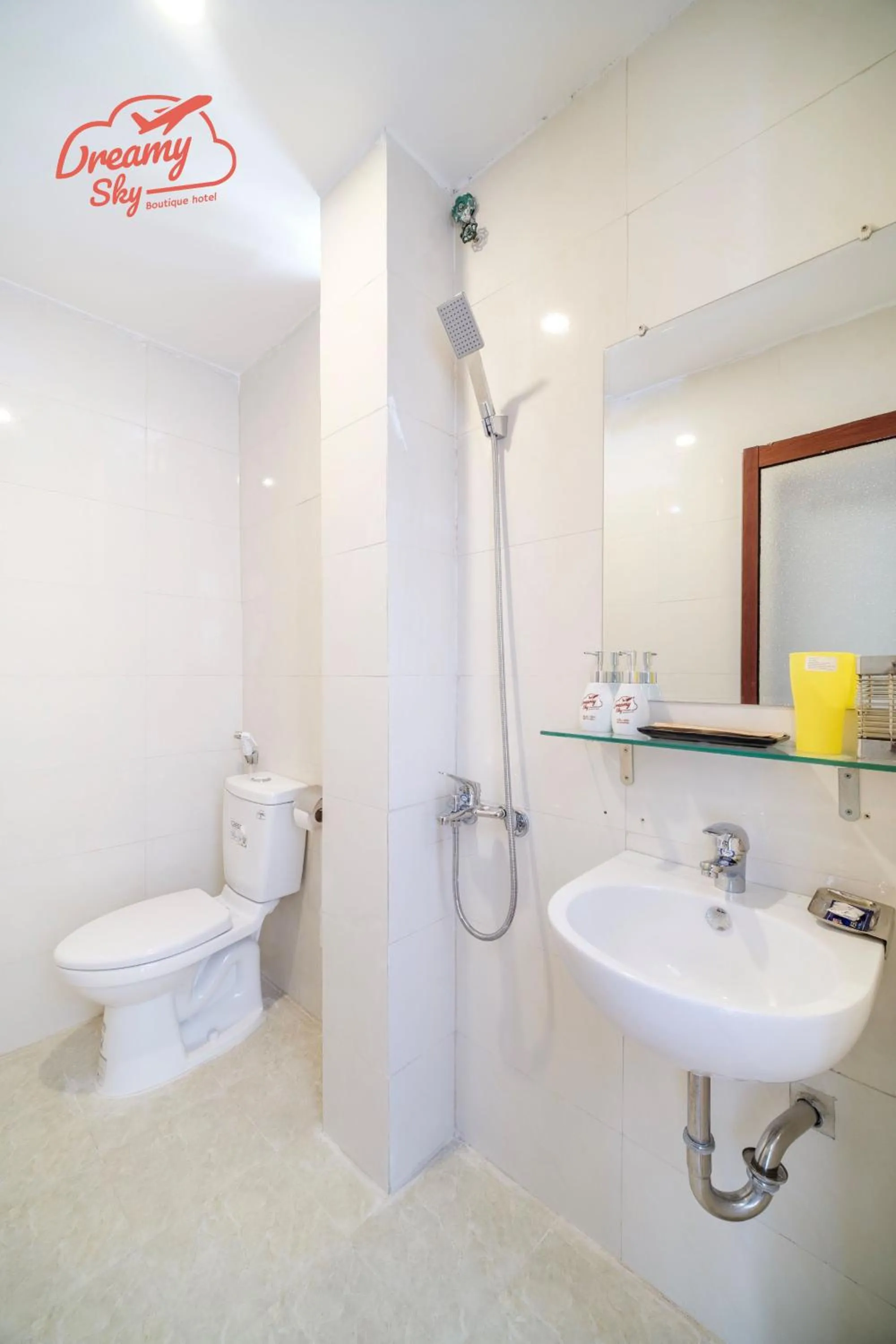 Toilet in Dreamy Sky - Airport View Boutique Hotel