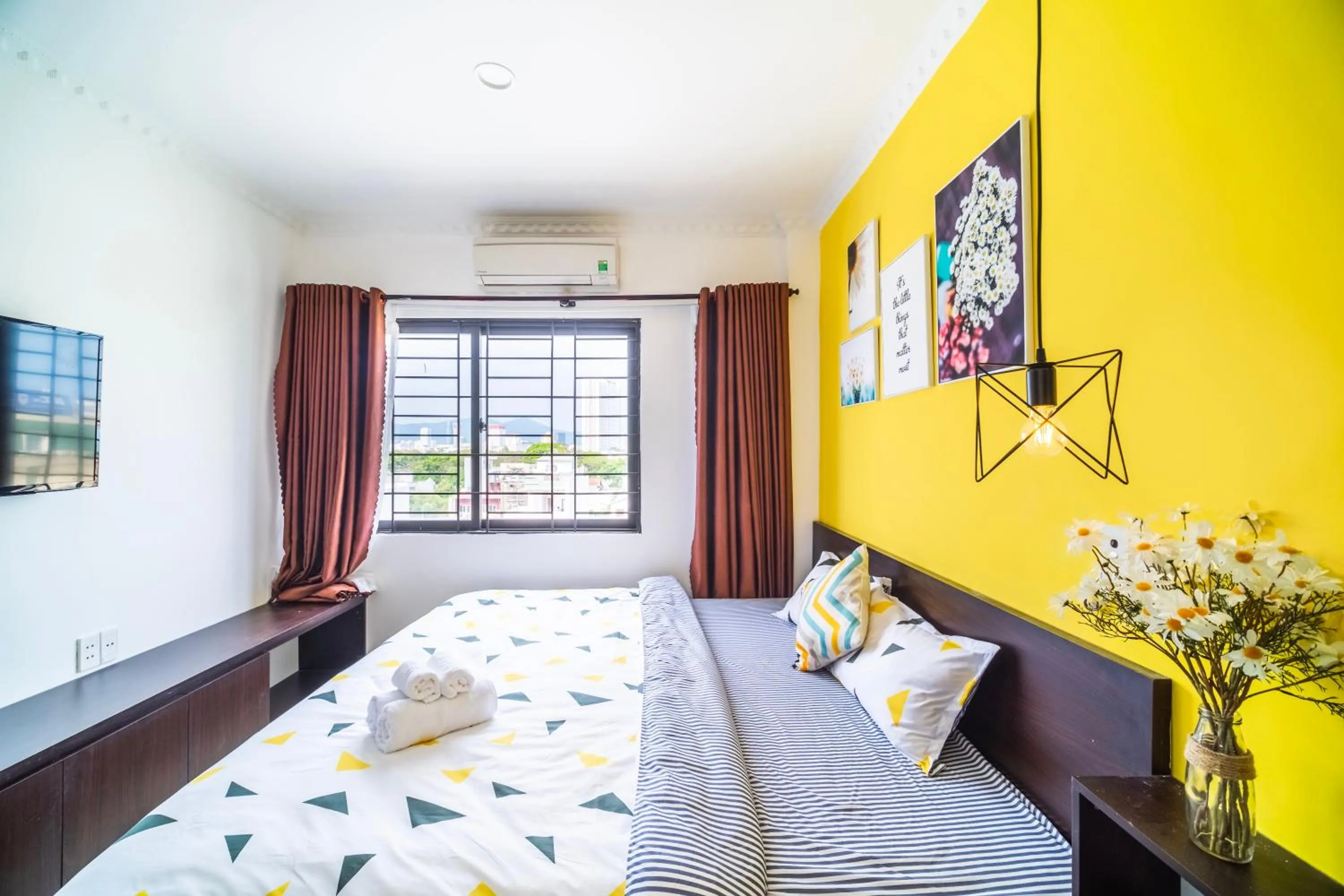 Photo of the whole room, Bed in Dreamy Sky - Airport View Boutique Hotel