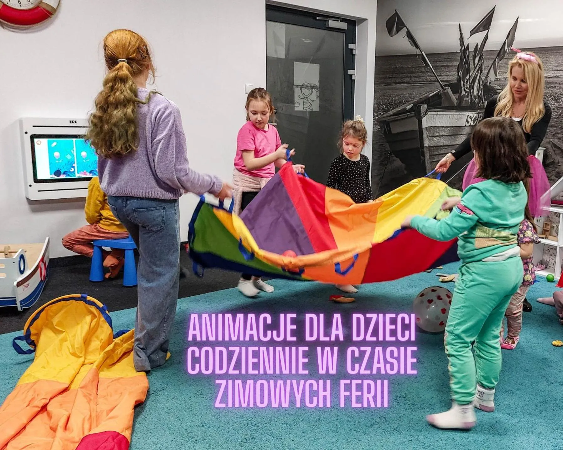 Children play ground in AQUA HOUSE