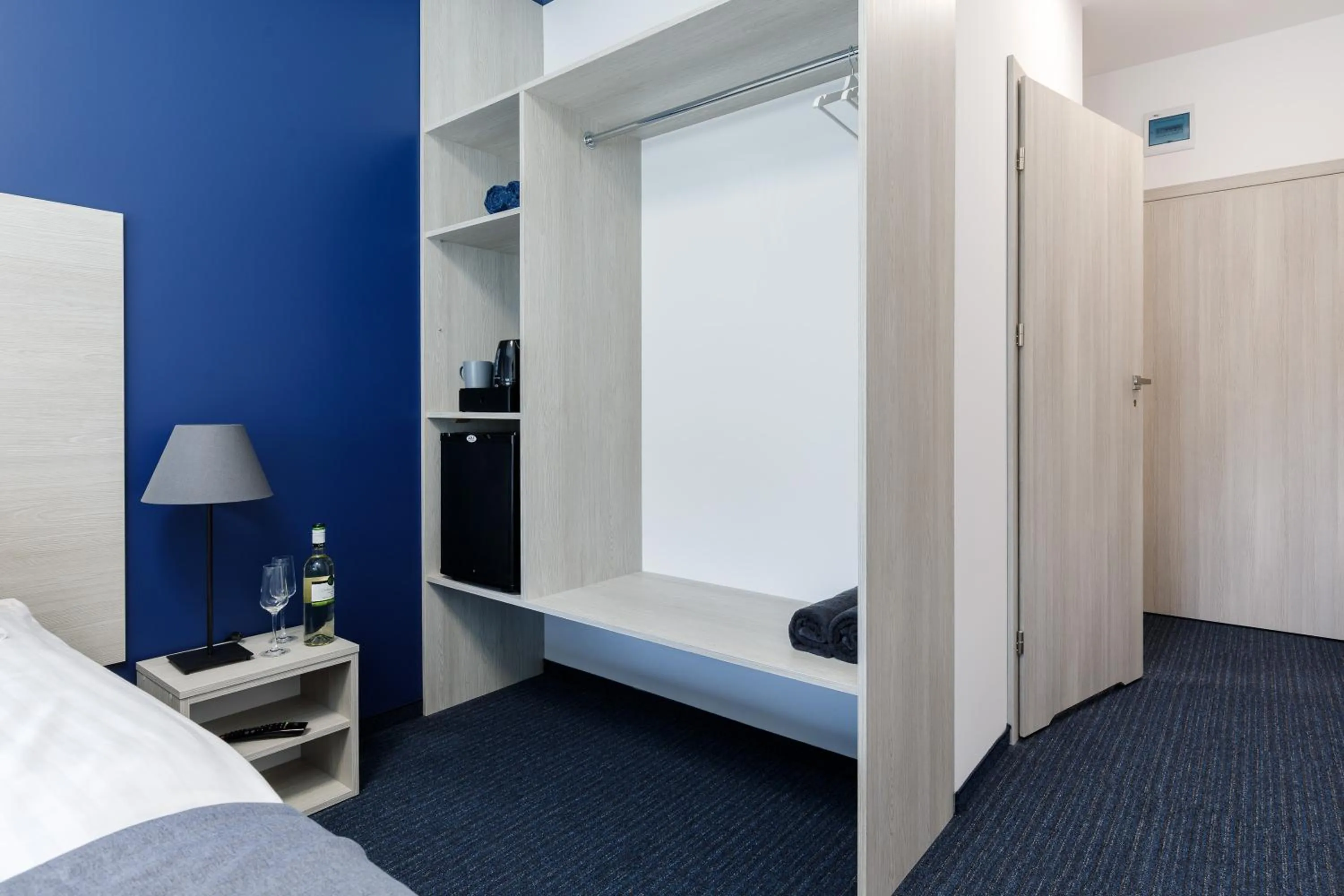 wardrobe, Bed in AQUA HOUSE