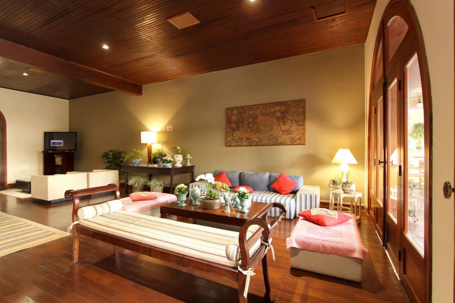 Bed in Hotel Mantovani