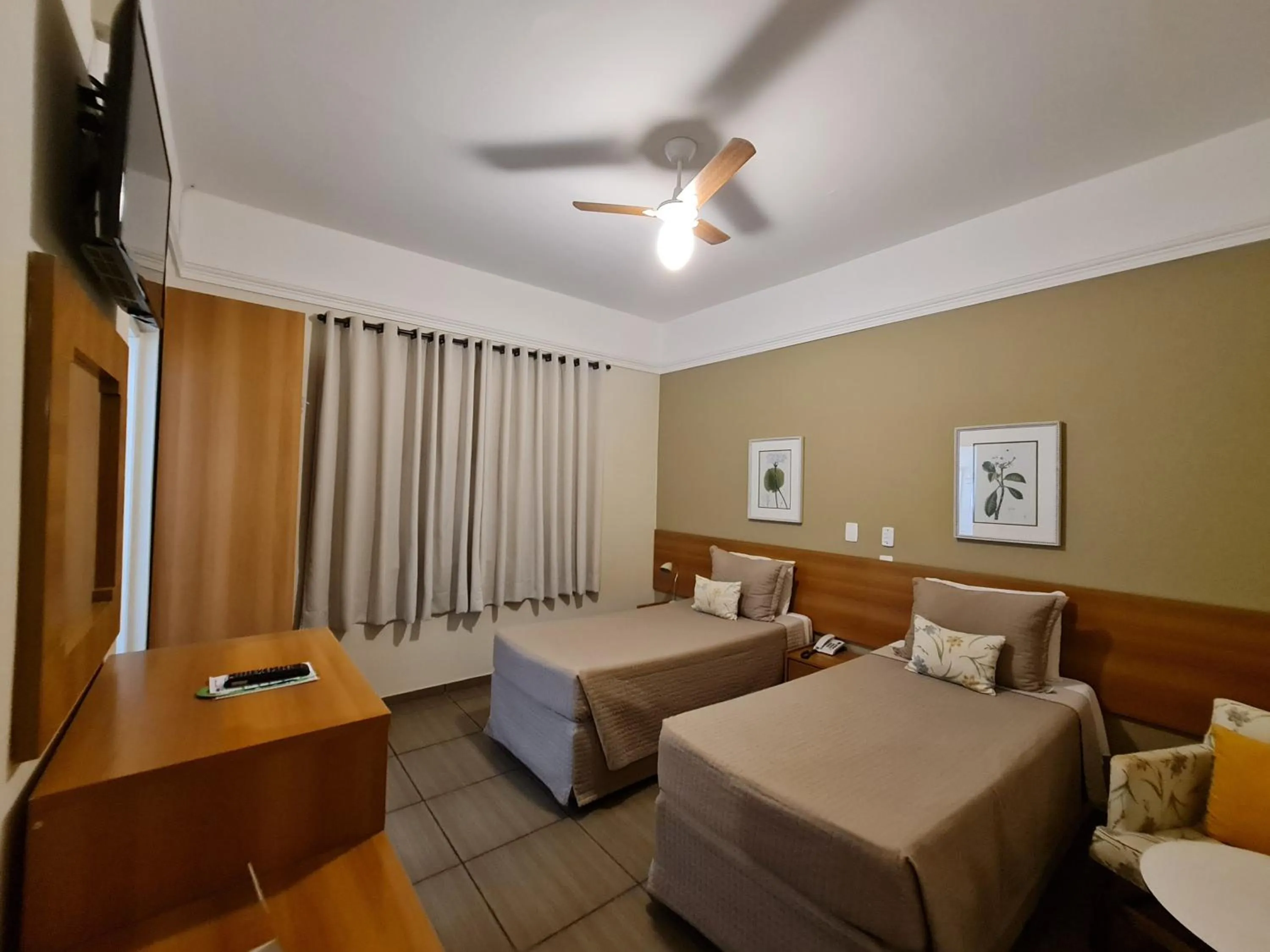 Bed in Hotel Mantovani