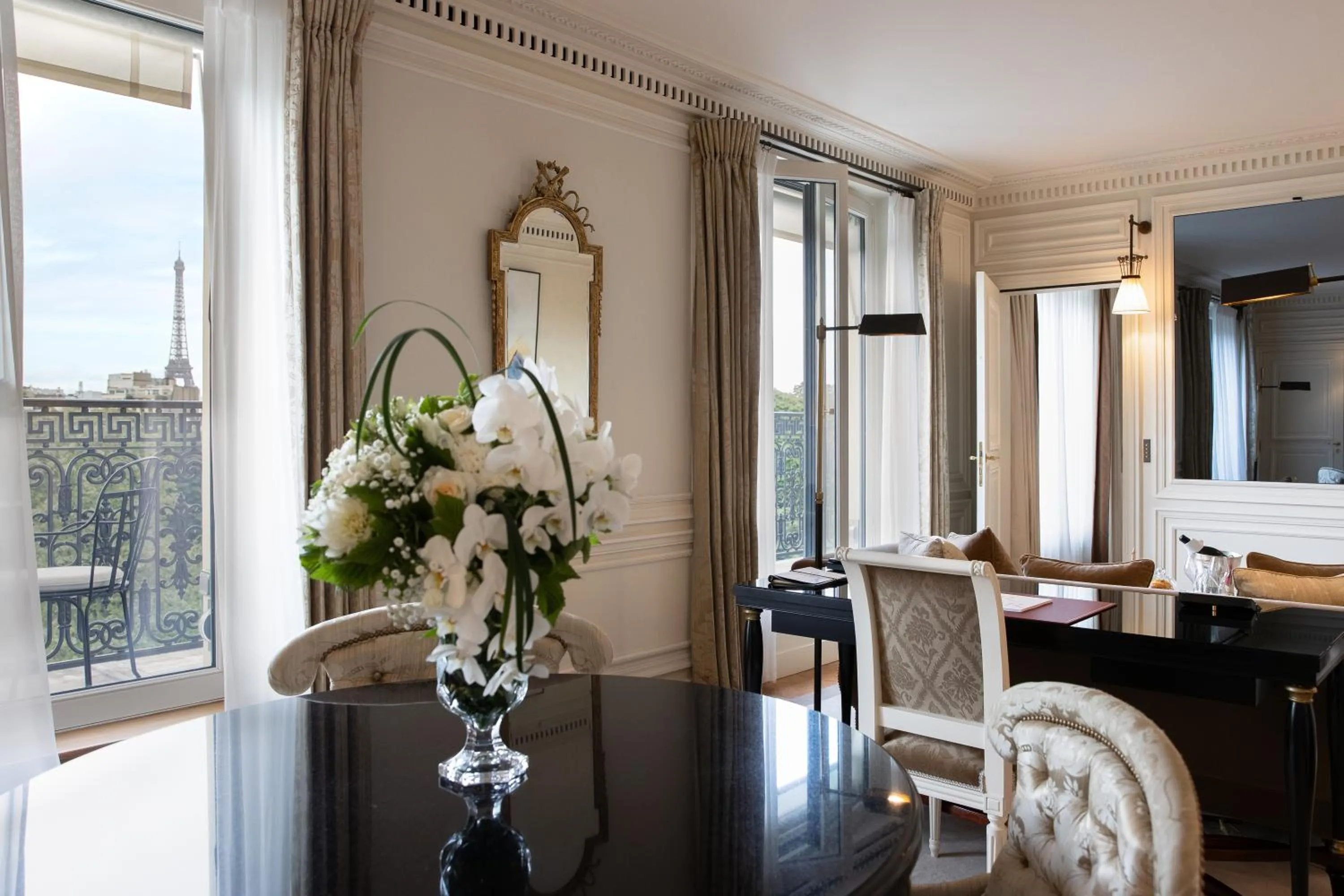 View (from property/room) in La Réserve Paris Hotel & Spa