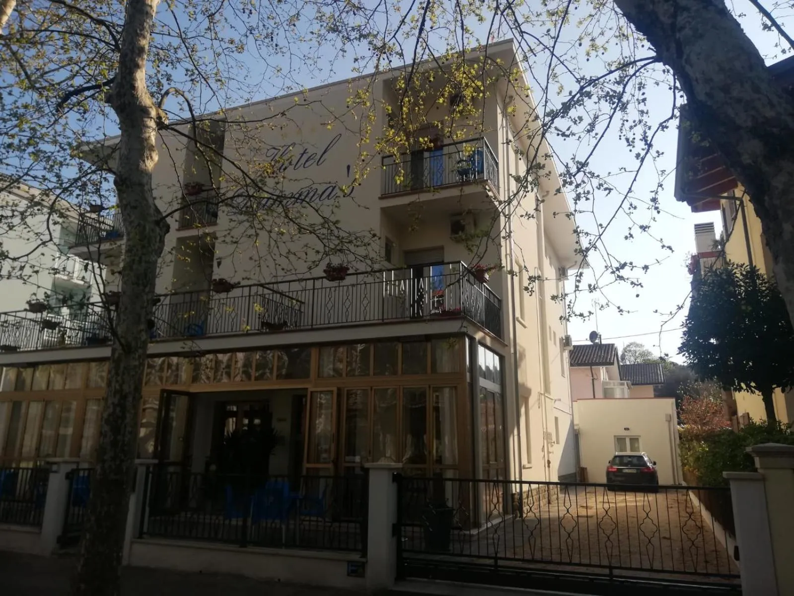 Property building in Hotel Damma's, Dipendenza Zamagna