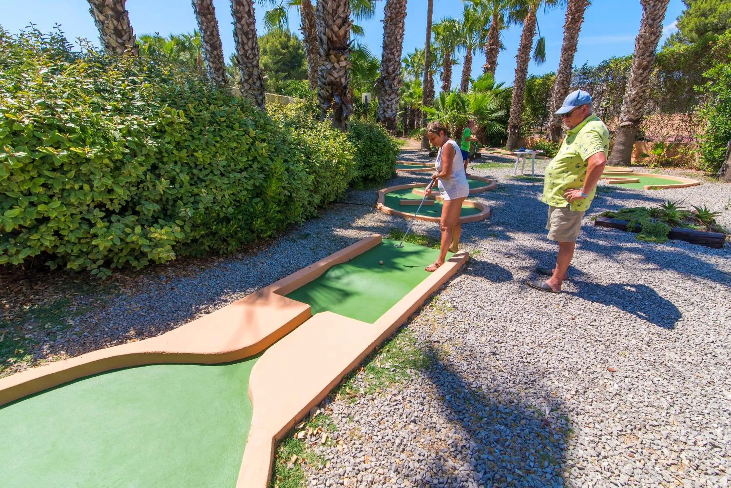Minigolf in azuLine Hotel Bergantin