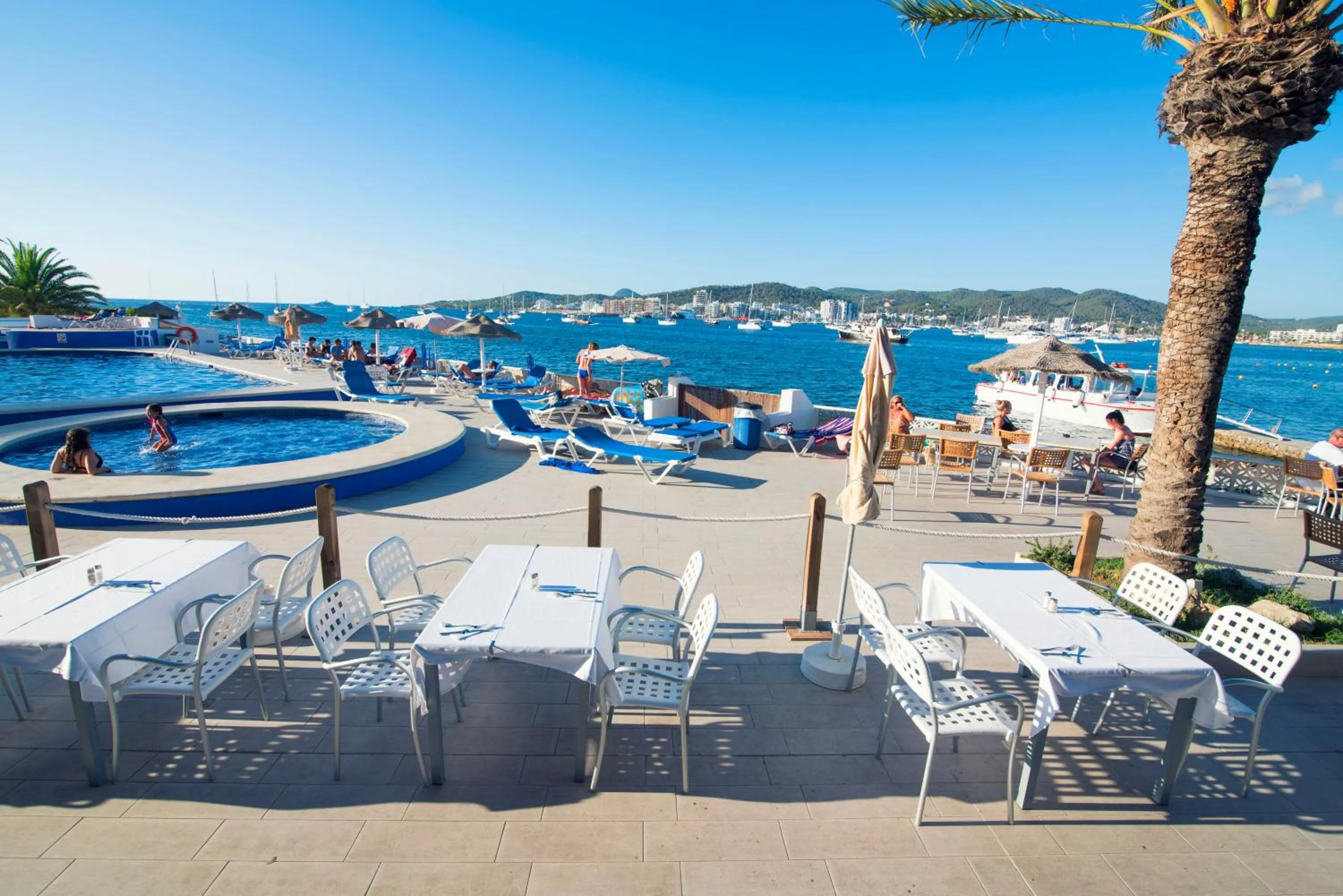 Balcony/Terrace in azuLine Hoteles Mar Amantis & II